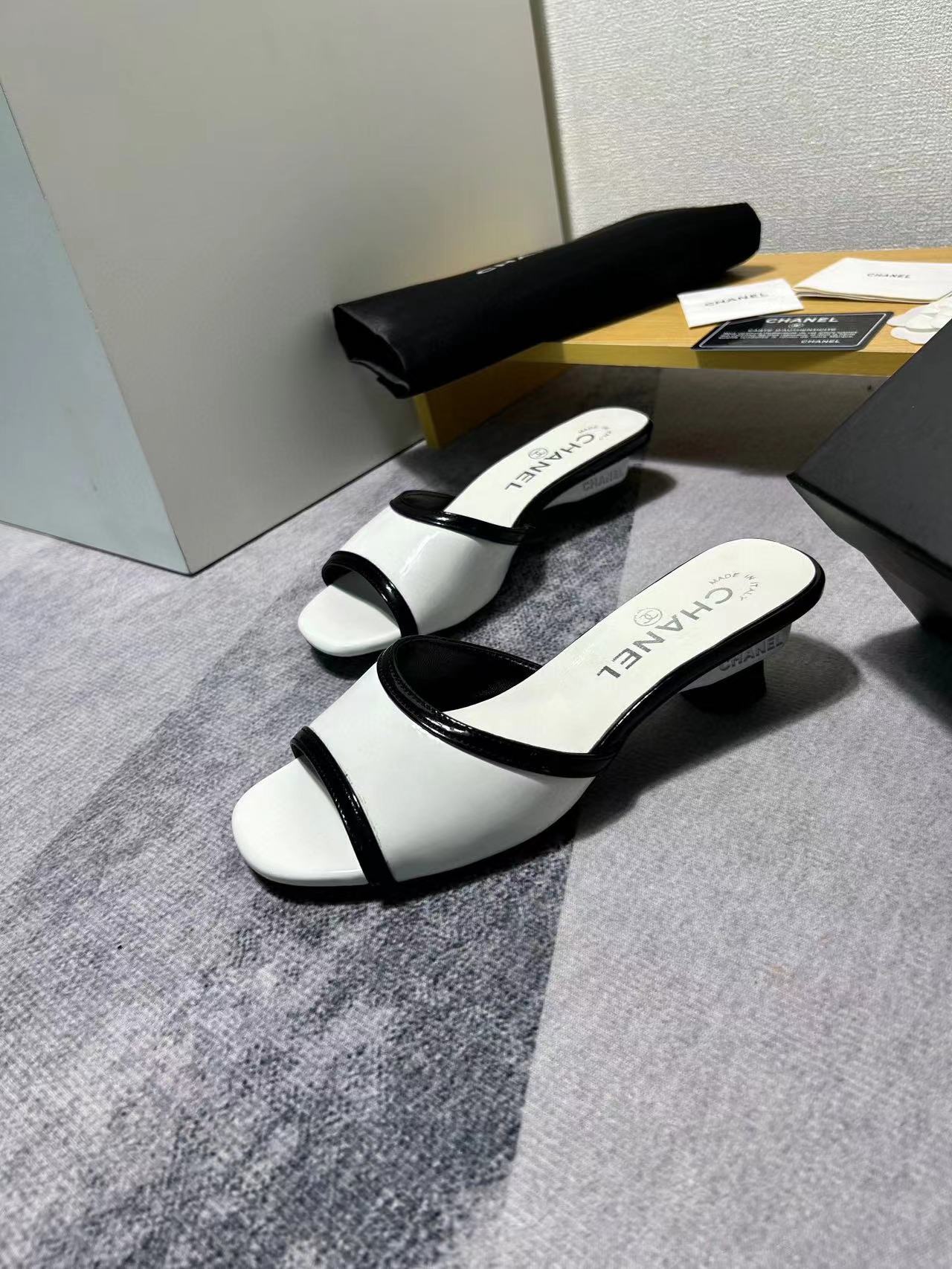 CHANE1 シンプルハイヒールスリッパ【50％割引+送料無料】