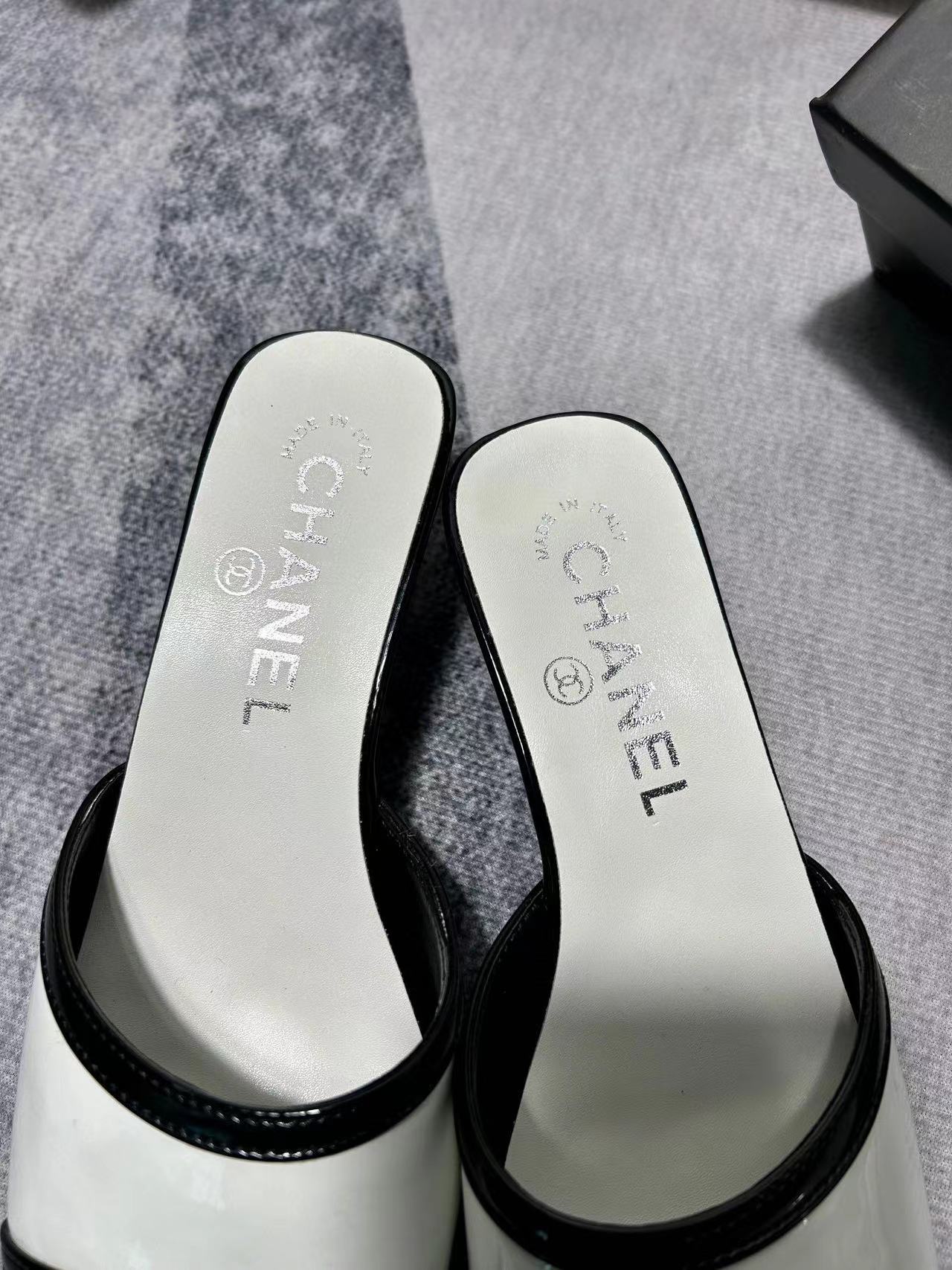 CHANE1 シンプルハイヒールスリッパ【50％割引+送料無料】