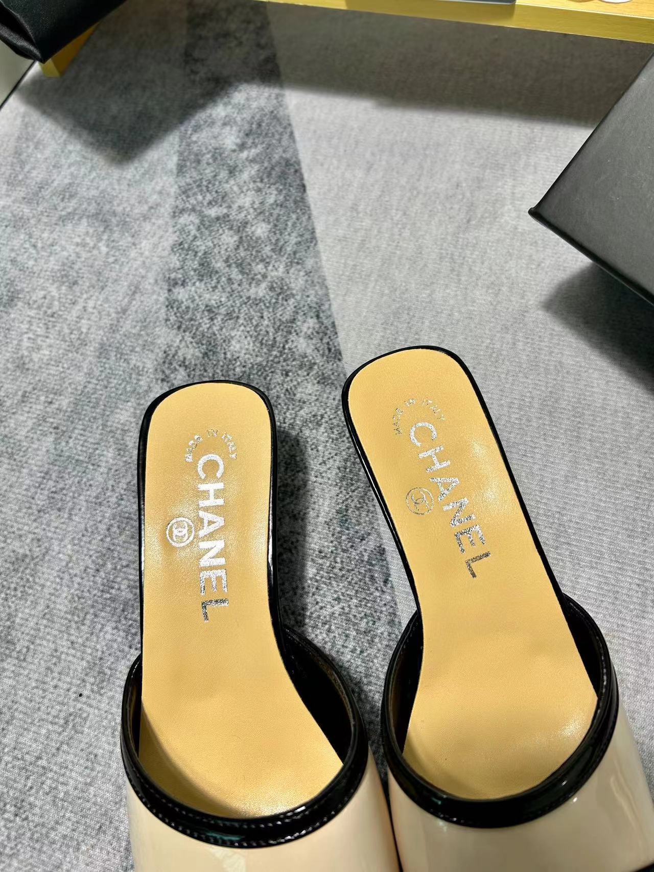 CHANE1 シンプルハイヒールスリッパ【50％割引+送料無料】