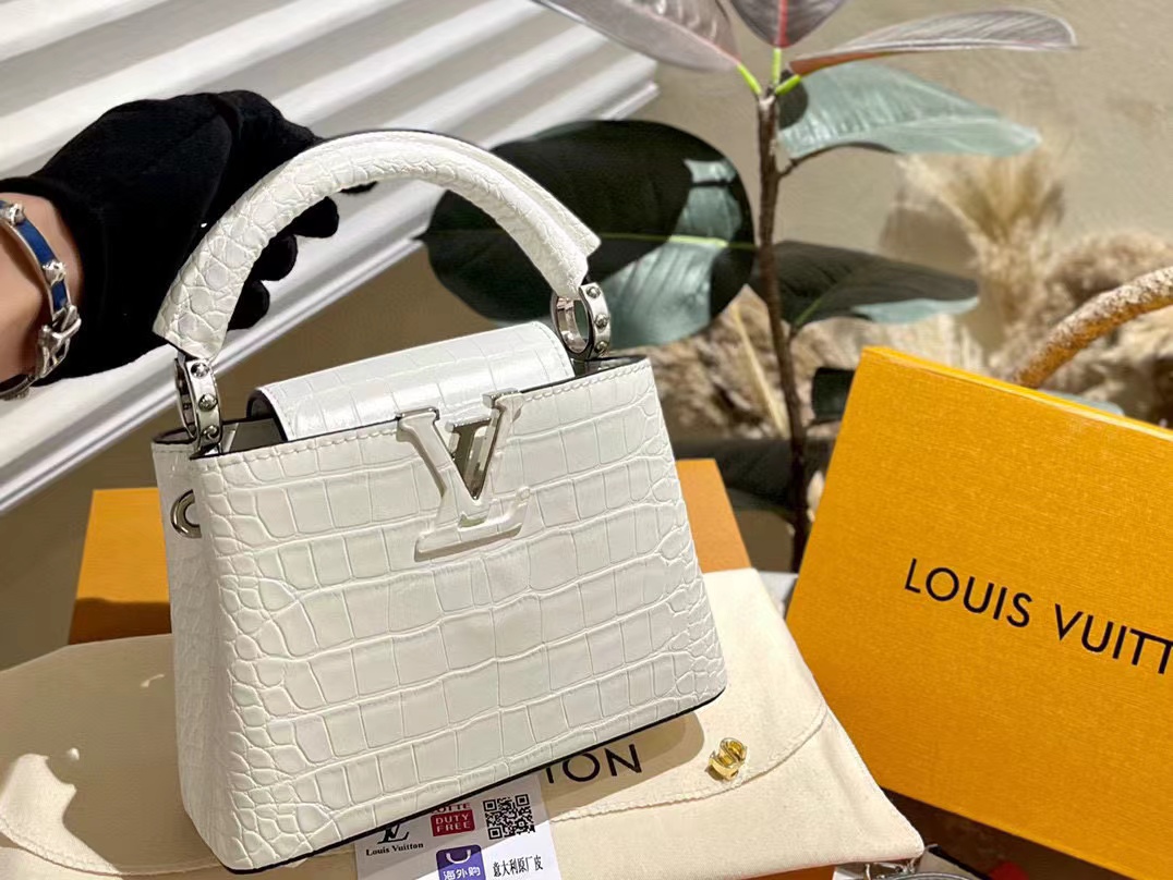 LV クロコダイル柄 ハンドバッグ【50％割引+送料無料】