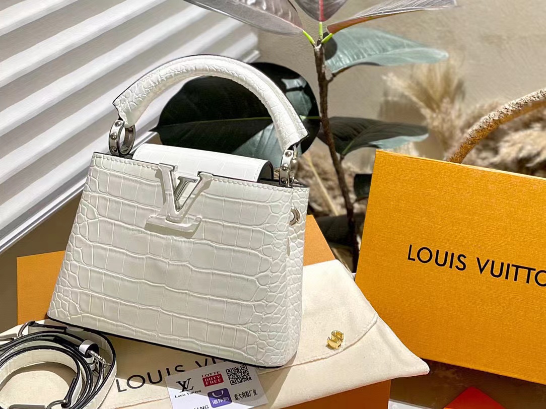 LV クロコダイル柄 ハンドバッグ【50％割引+送料無料】