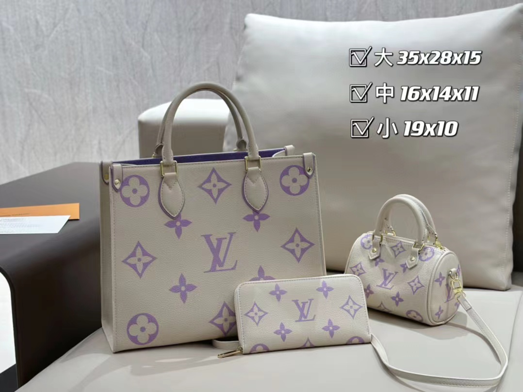 【LV  】コンビネーション3点セット【50％割引+送料無料】113