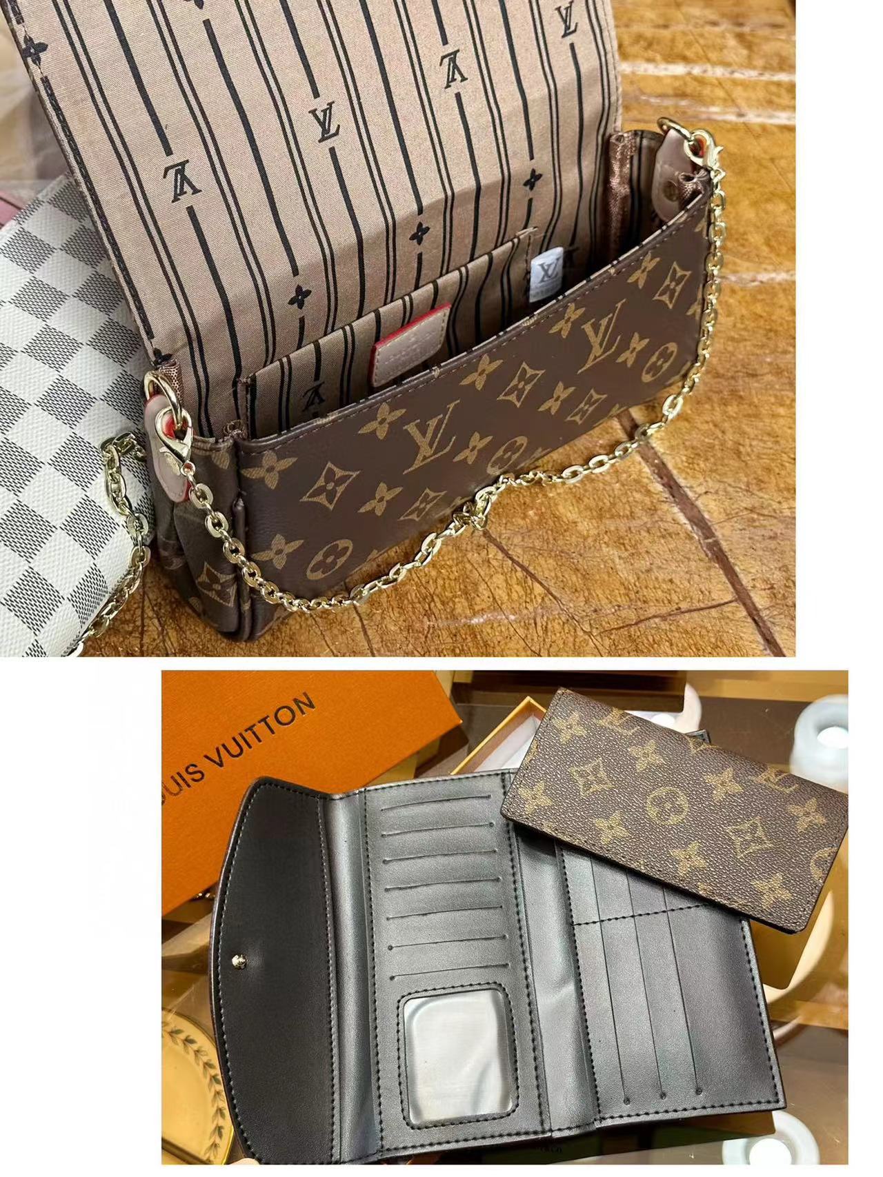 【LV】コンビネーション3点セット【50％割引+送料無料】118