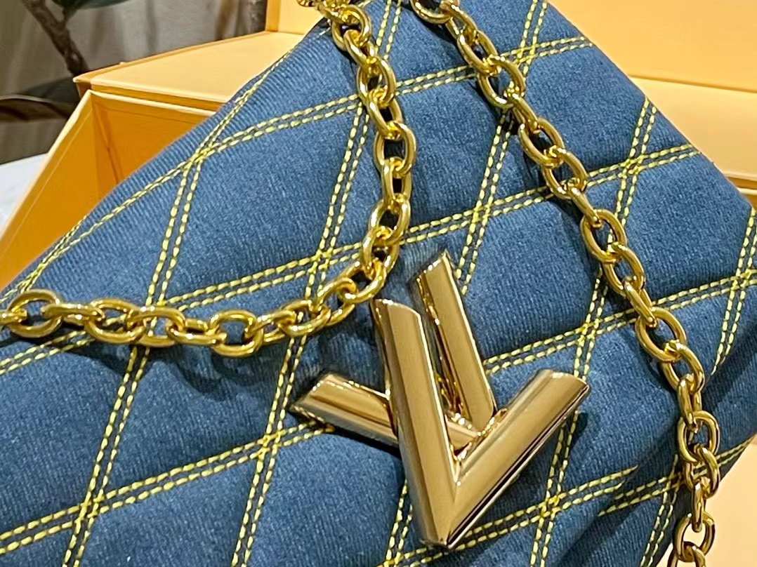 LV デニム チェーンバッグ【50％割引+送料無料】