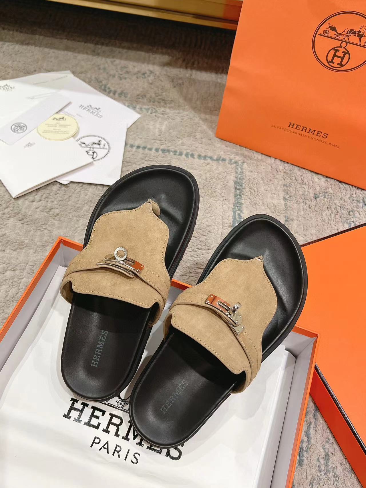 HERME5 高品質ビーチサンダル【50％割引+送料無料】