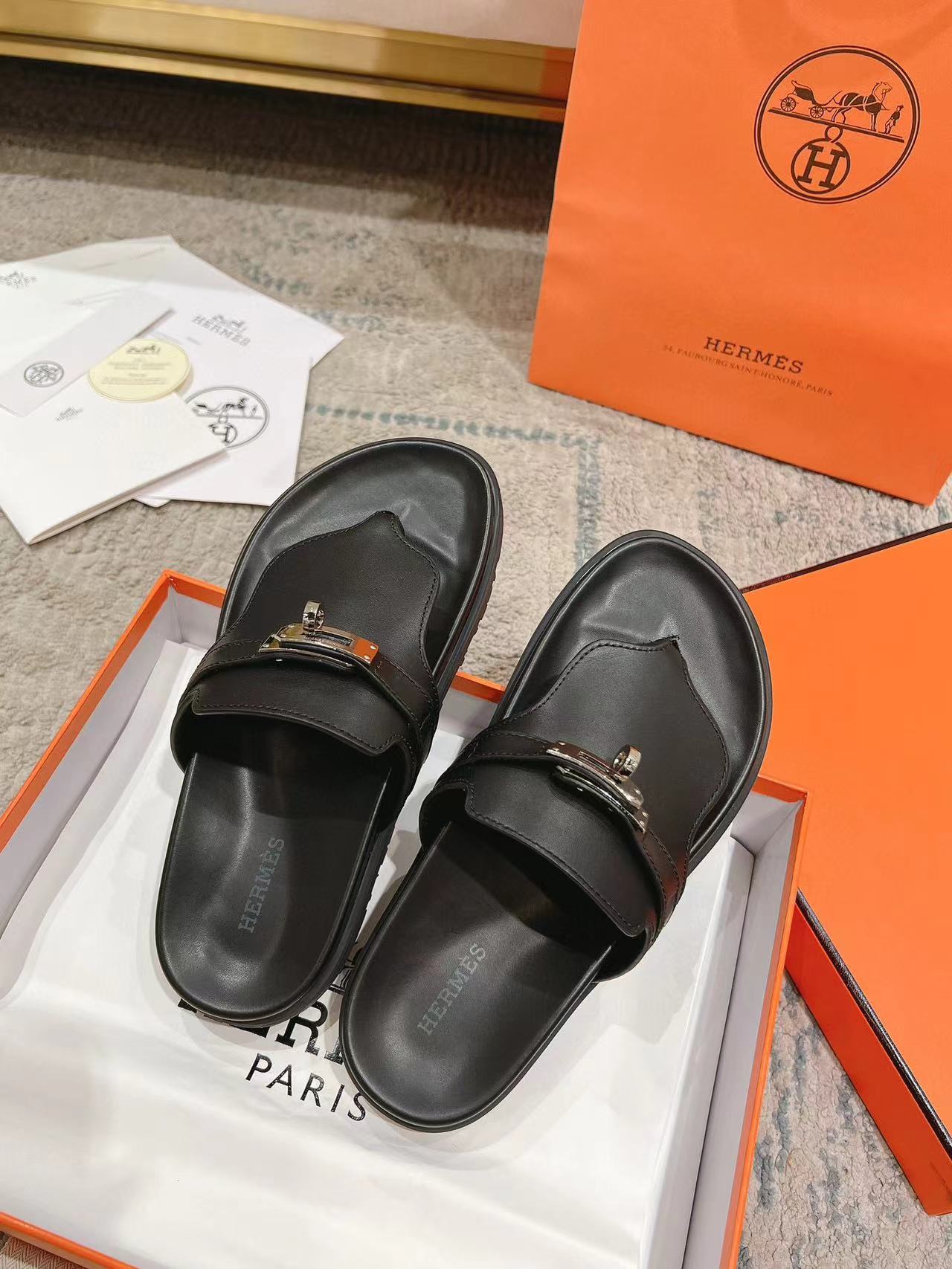 HERME5 高品質ビーチサンダル【50％割引+送料無料】