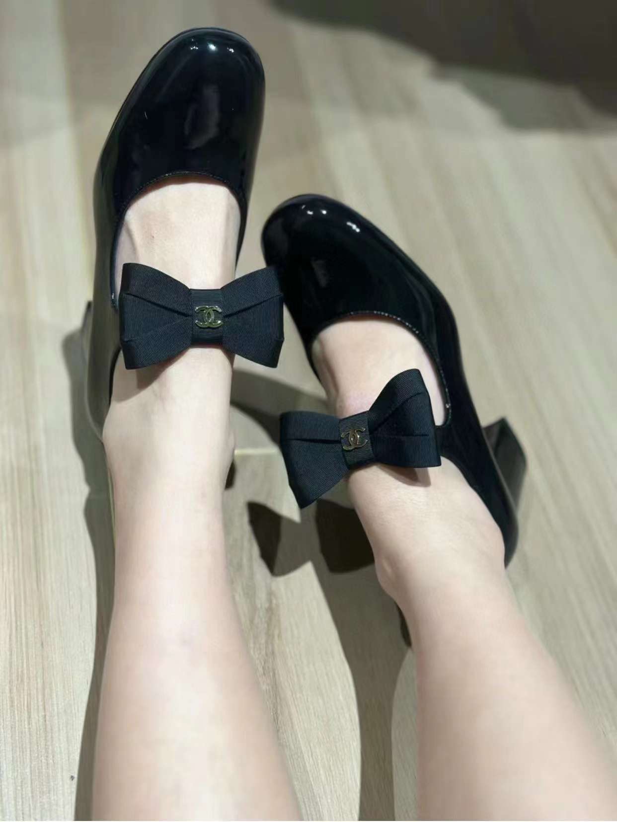 CHANE1 高品質ボウハイヒール【50％割引+送料無料】