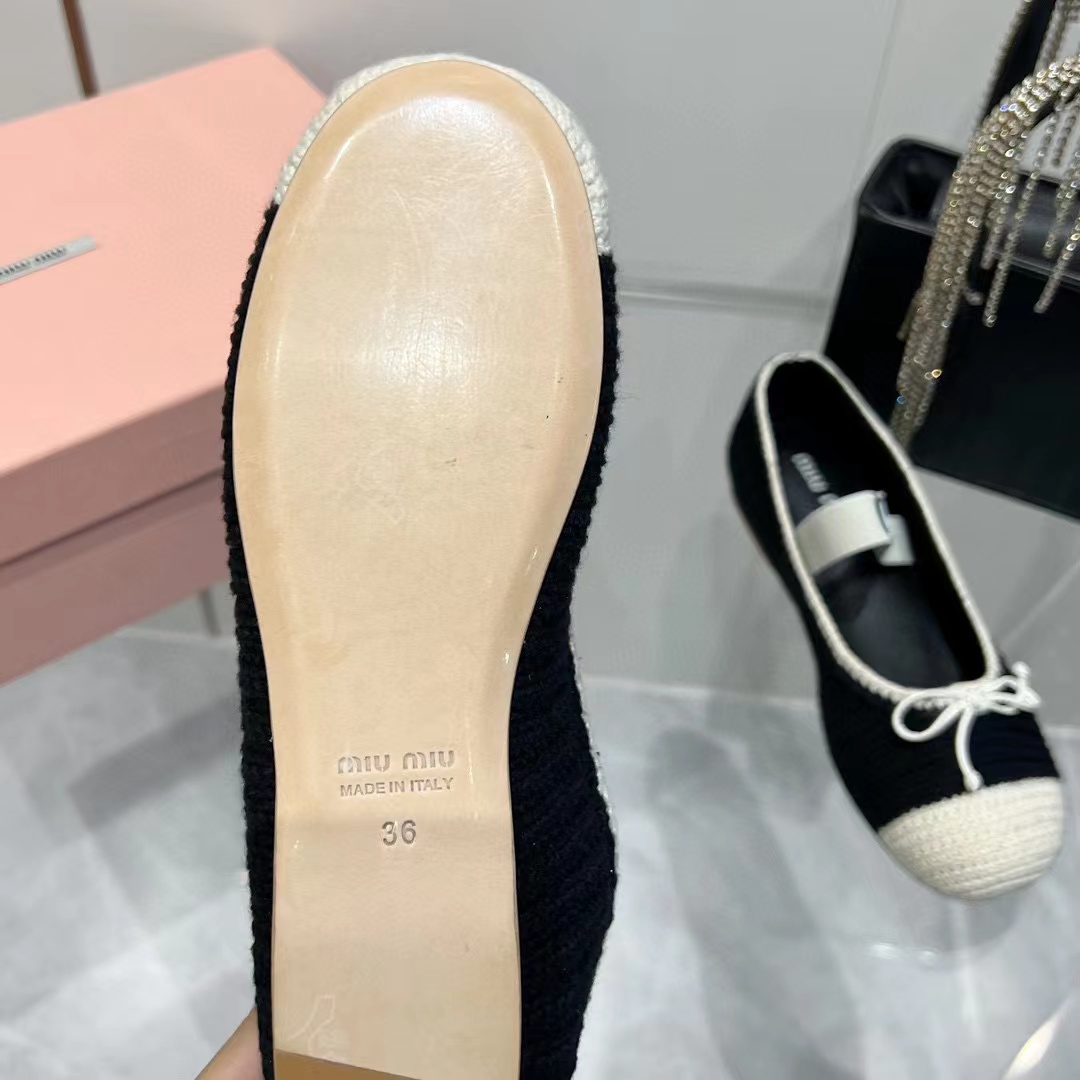 M1UM1U 高品質織りフラットシューズ【50％割引+送料無料】