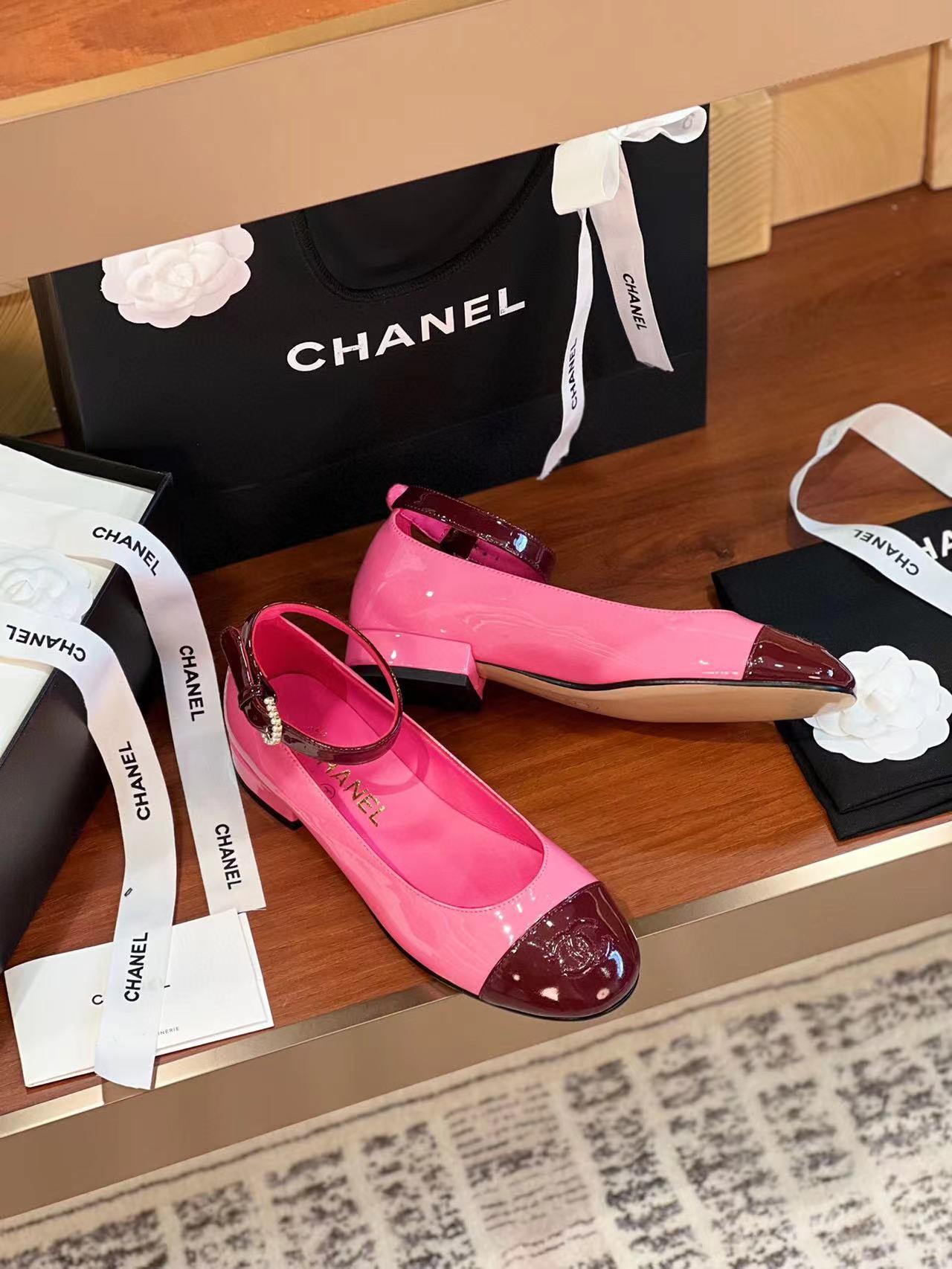 CHANE1 高品質シープスキンバレエシューズ【50％割引+送料無料】