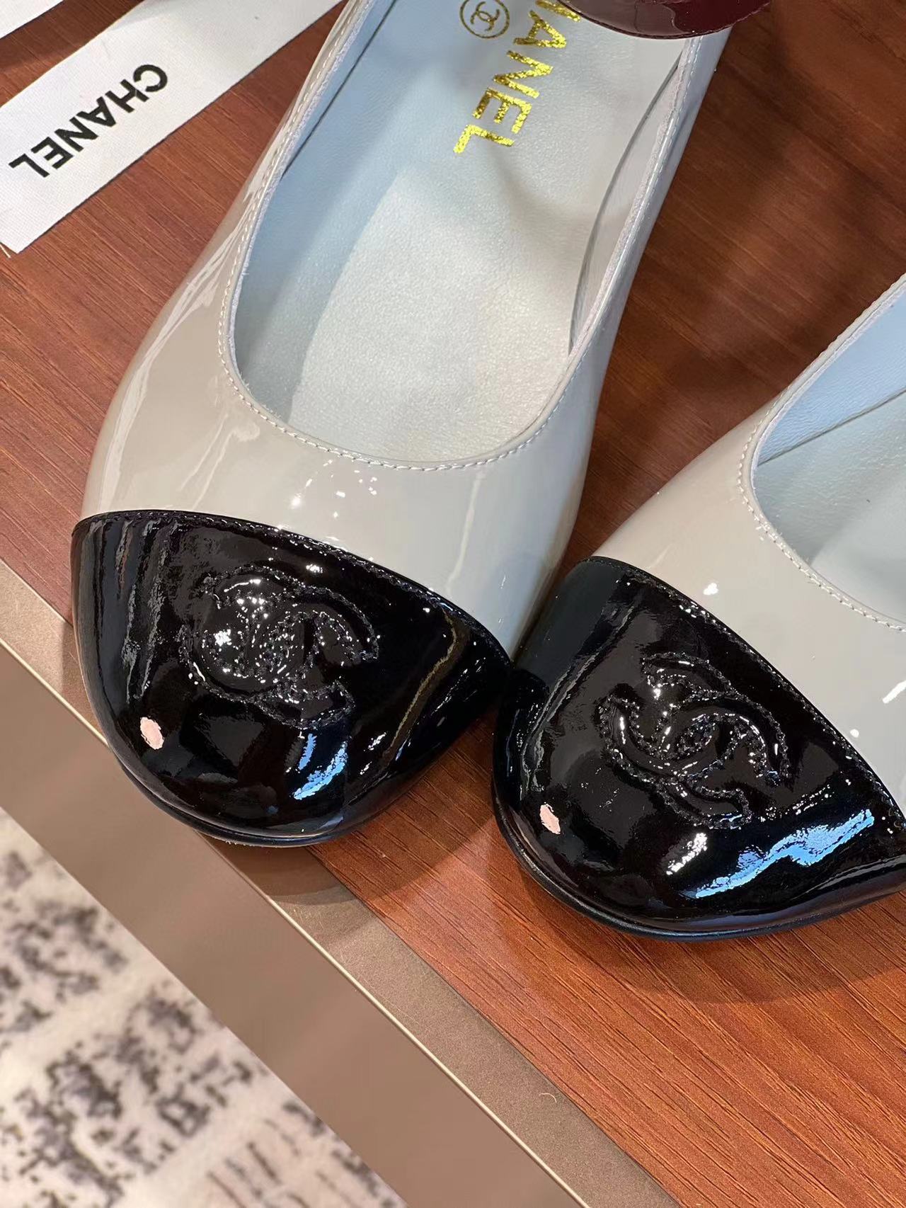 CHANE1 高品質シープスキンバレエシューズ【50％割引+送料無料】