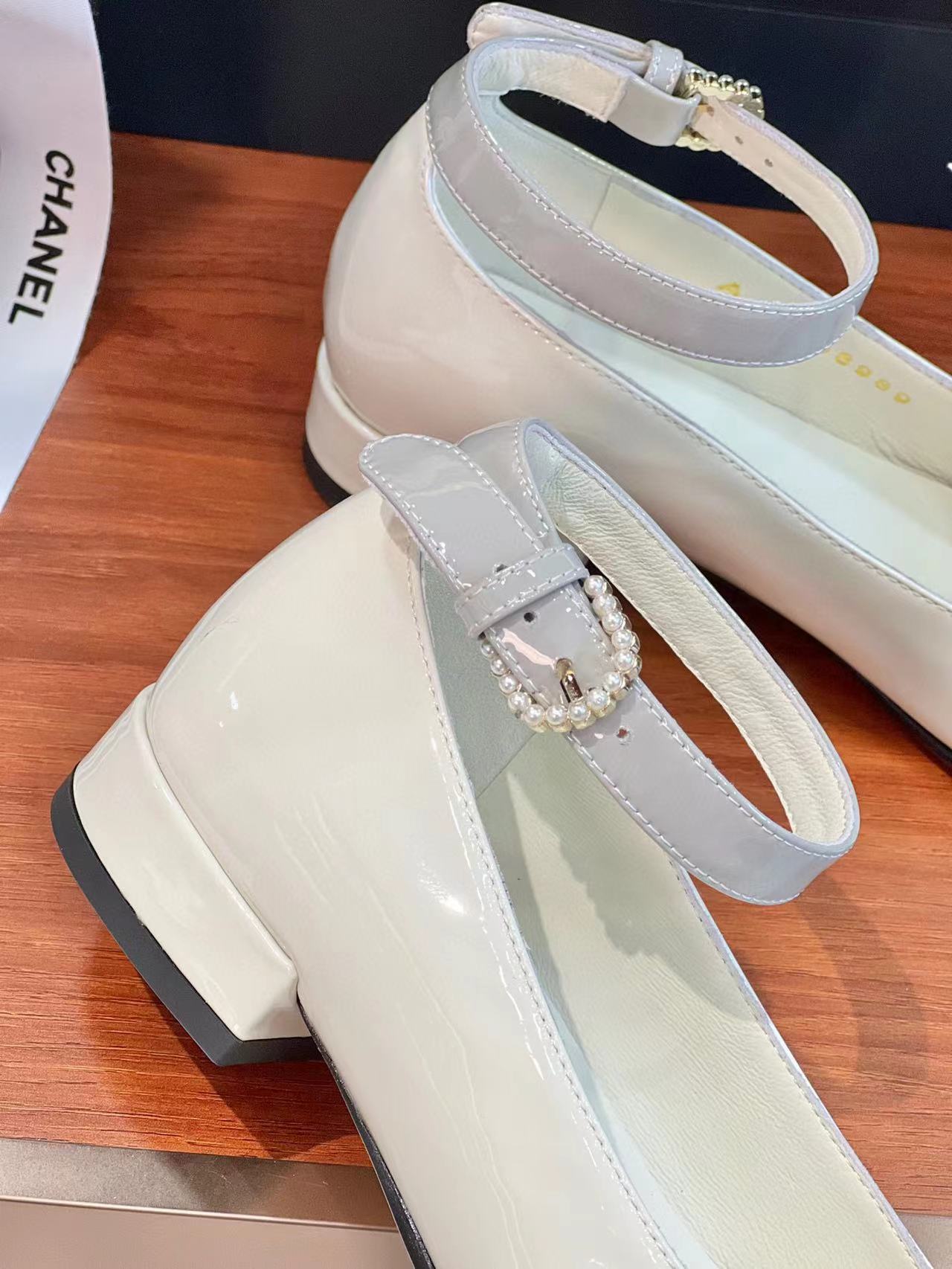 CHANE1 高品質シープスキンバレエシューズ【50％割引+送料無料】