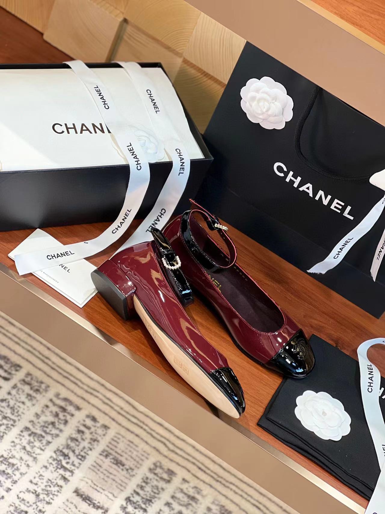 CHANE1 高品質シープスキンバレエシューズ【50％割引+送料無料】