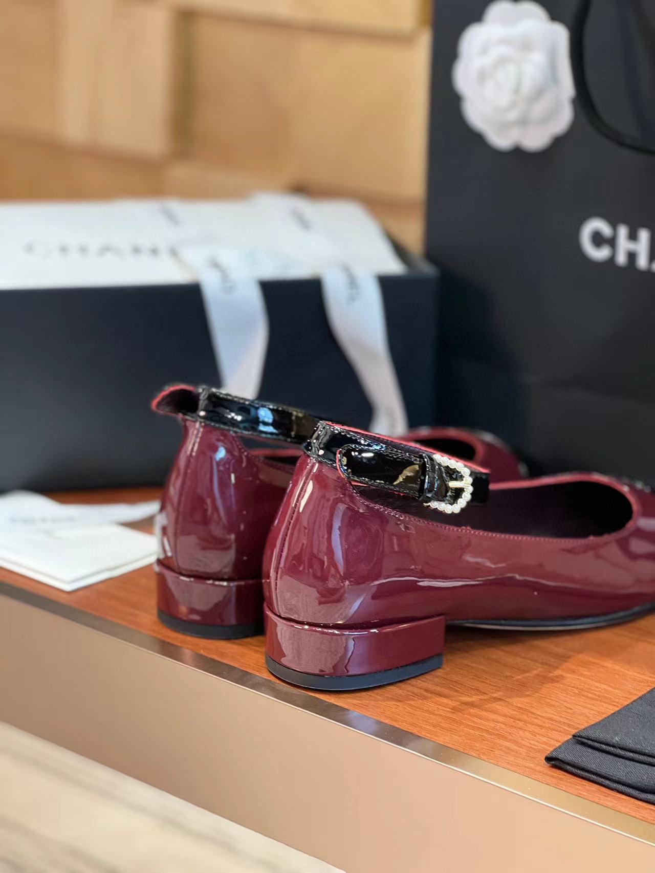 CHANE1 高品質シープスキンバレエシューズ【50％割引+送料無料】