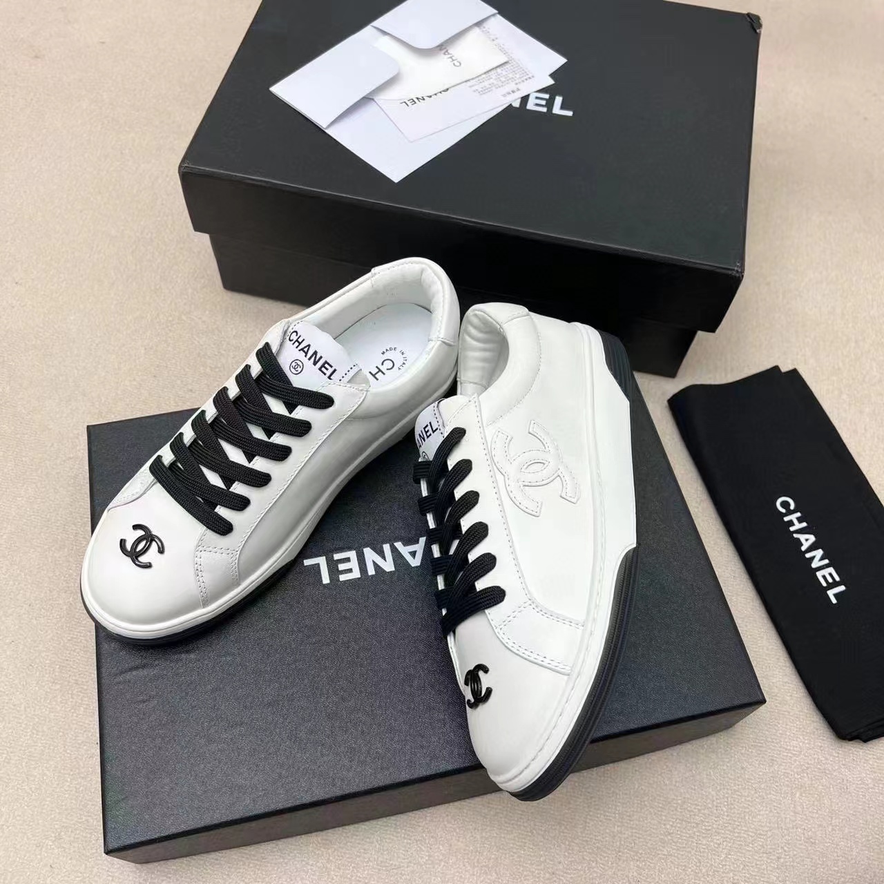 CHANE1 高品質パンダカジュアルシューズ【50％割引+送料無料】