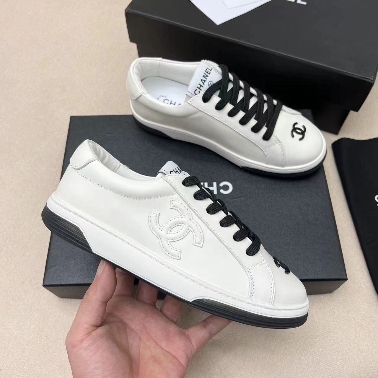 CHANE1 高品質パンダカジュアルシューズ【50％割引+送料無料】