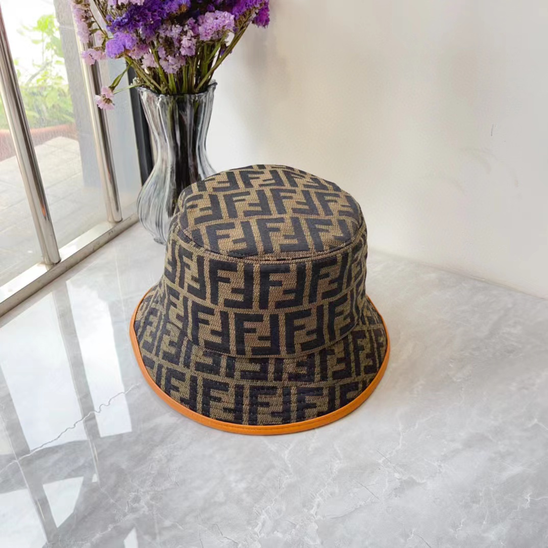 FEND1 FF カラーブロック バケットハット【50％割引+送料無料】