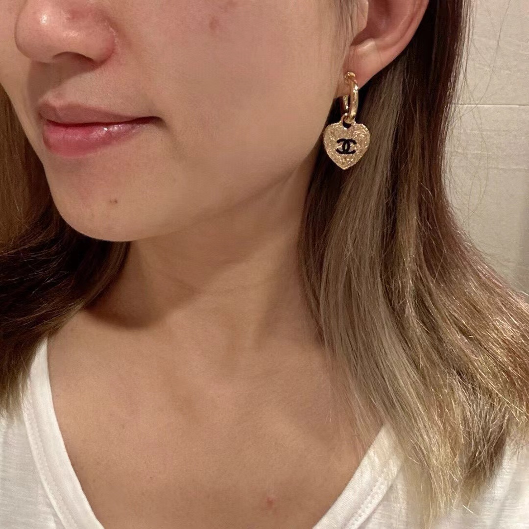 CHANE1 AB ダブルC スタッドピアス【50％割引+送料無料】