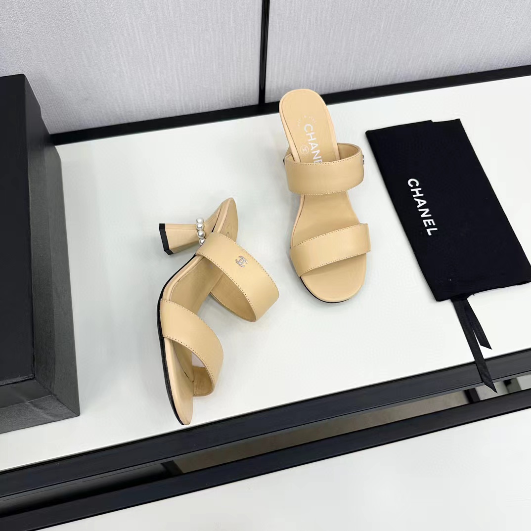 CHANE1 高品質パールハイヒール【50％割引+送料無料】