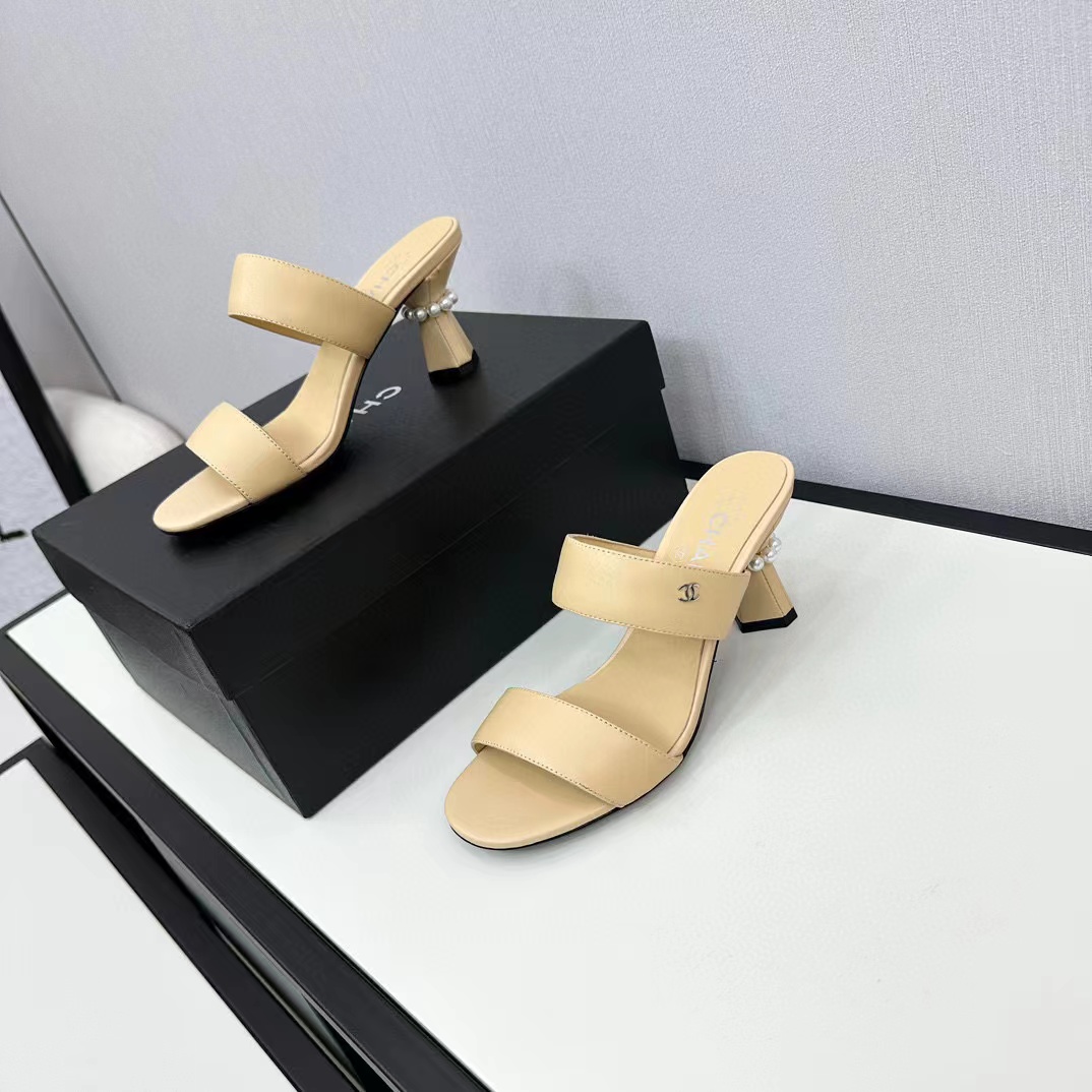 CHANE1 高品質パールハイヒール【50％割引+送料無料】