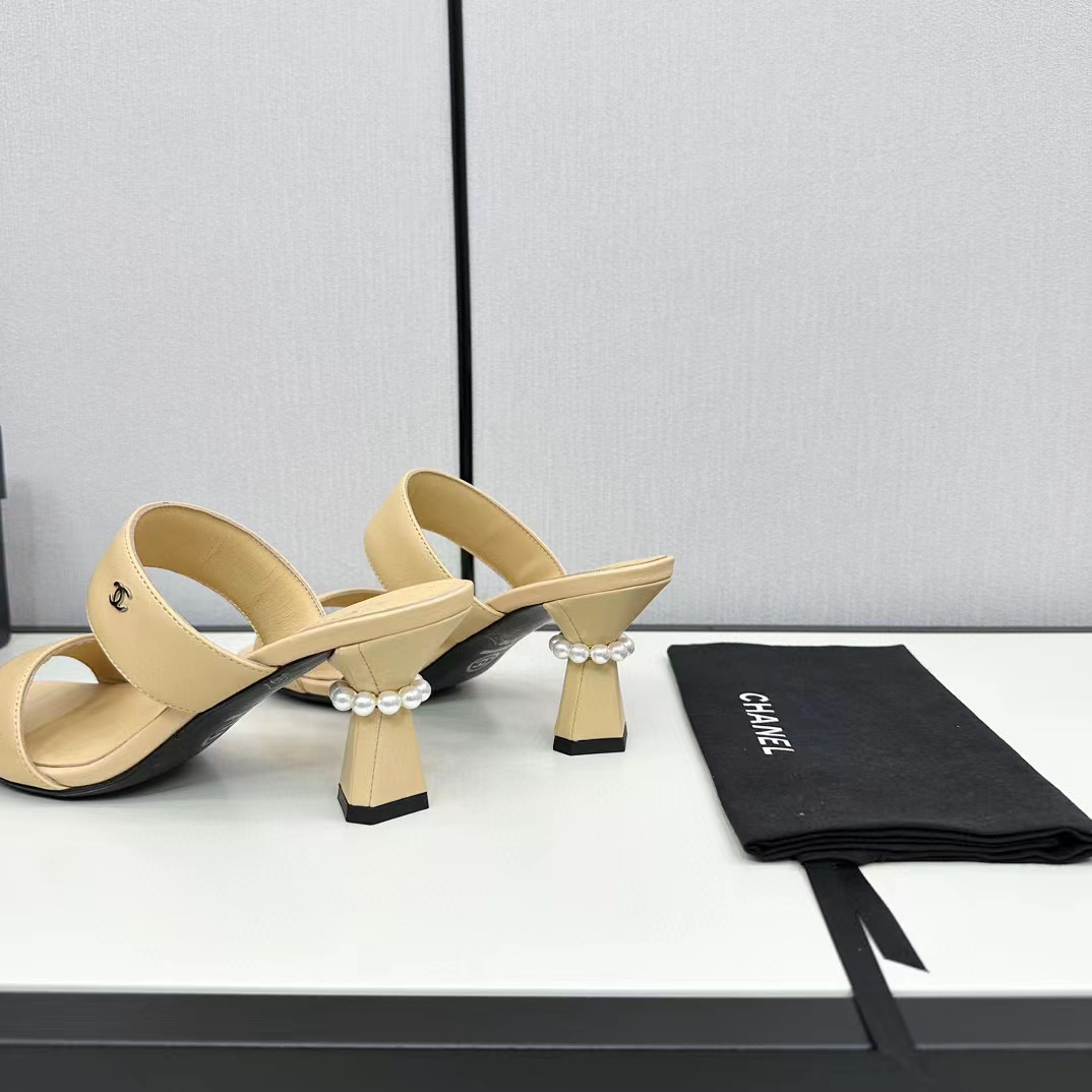 CHANE1 高品質パールハイヒール【50％割引+送料無料】