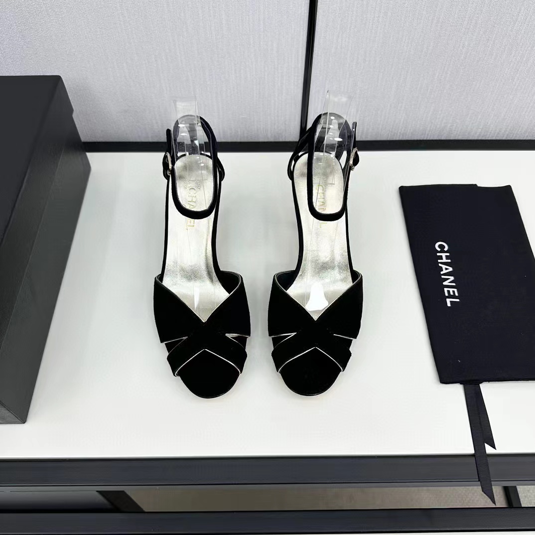 CHANE1 高品質フィッシュマウスハイヒールサンダル【50％割引+送料無料】