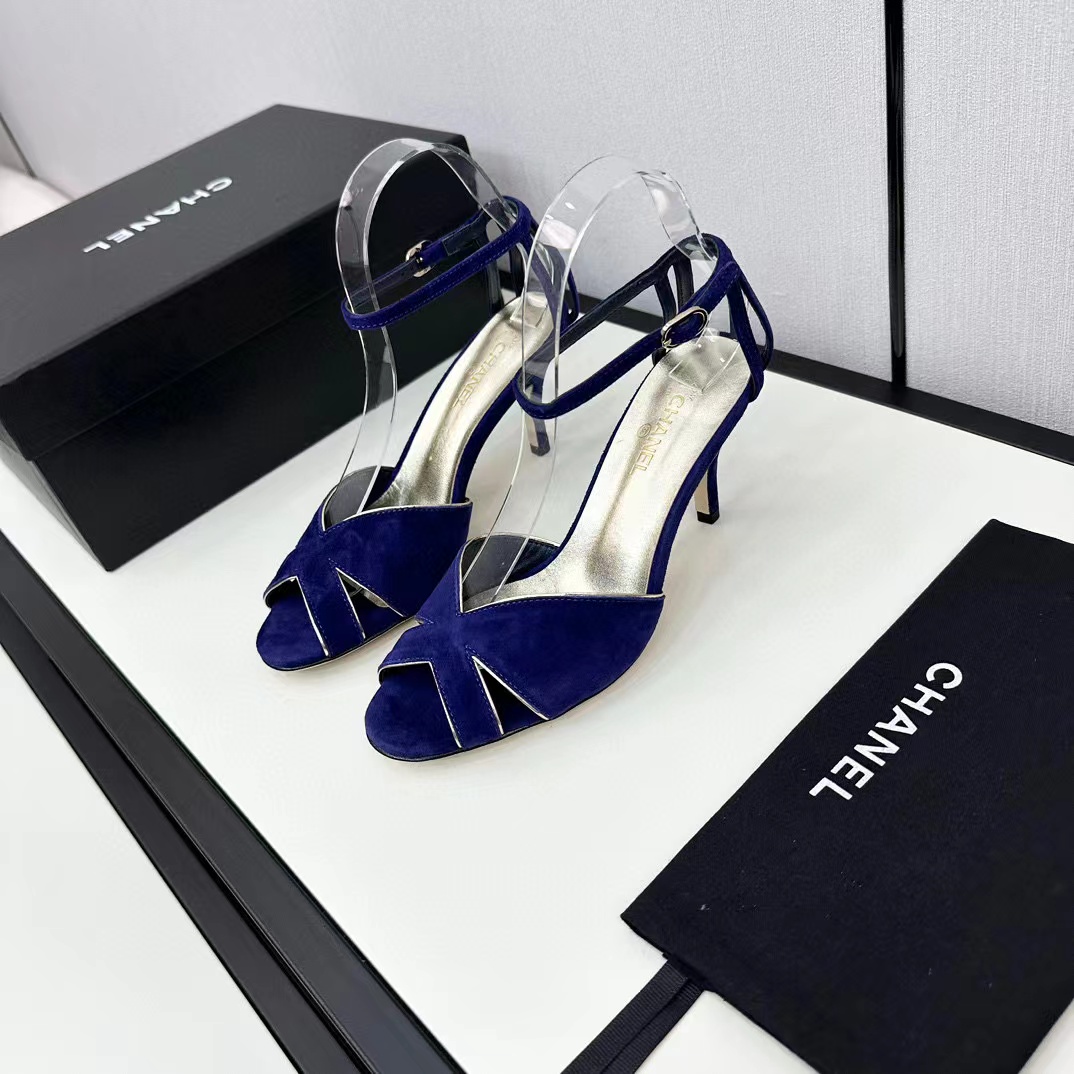 CHANE1 高品質フィッシュマウスハイヒールサンダル【50％割引+送料無料】