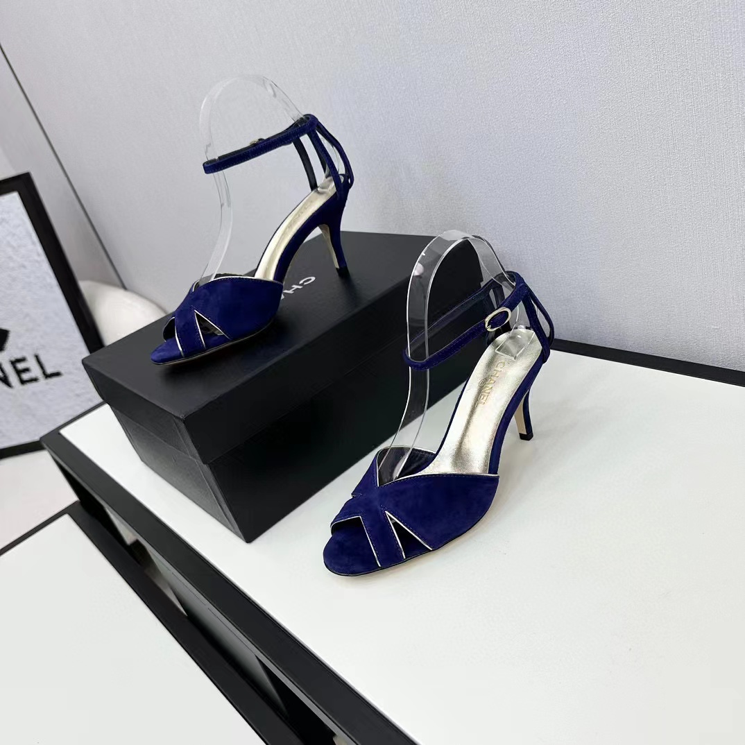 CHANE1 高品質フィッシュマウスハイヒールサンダル【50％割引+送料無料】