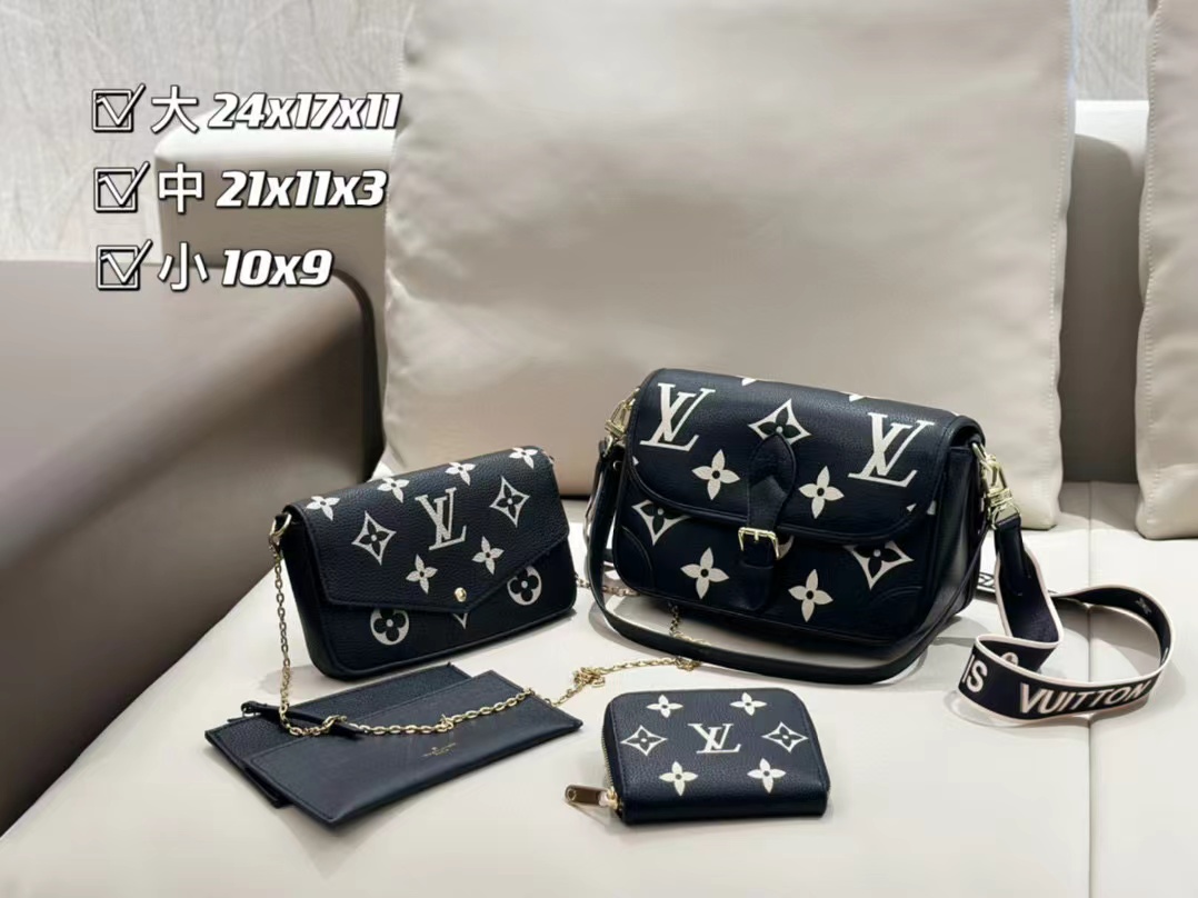 【LV  】コンビネーション3点セット【50％割引+送料無料】564