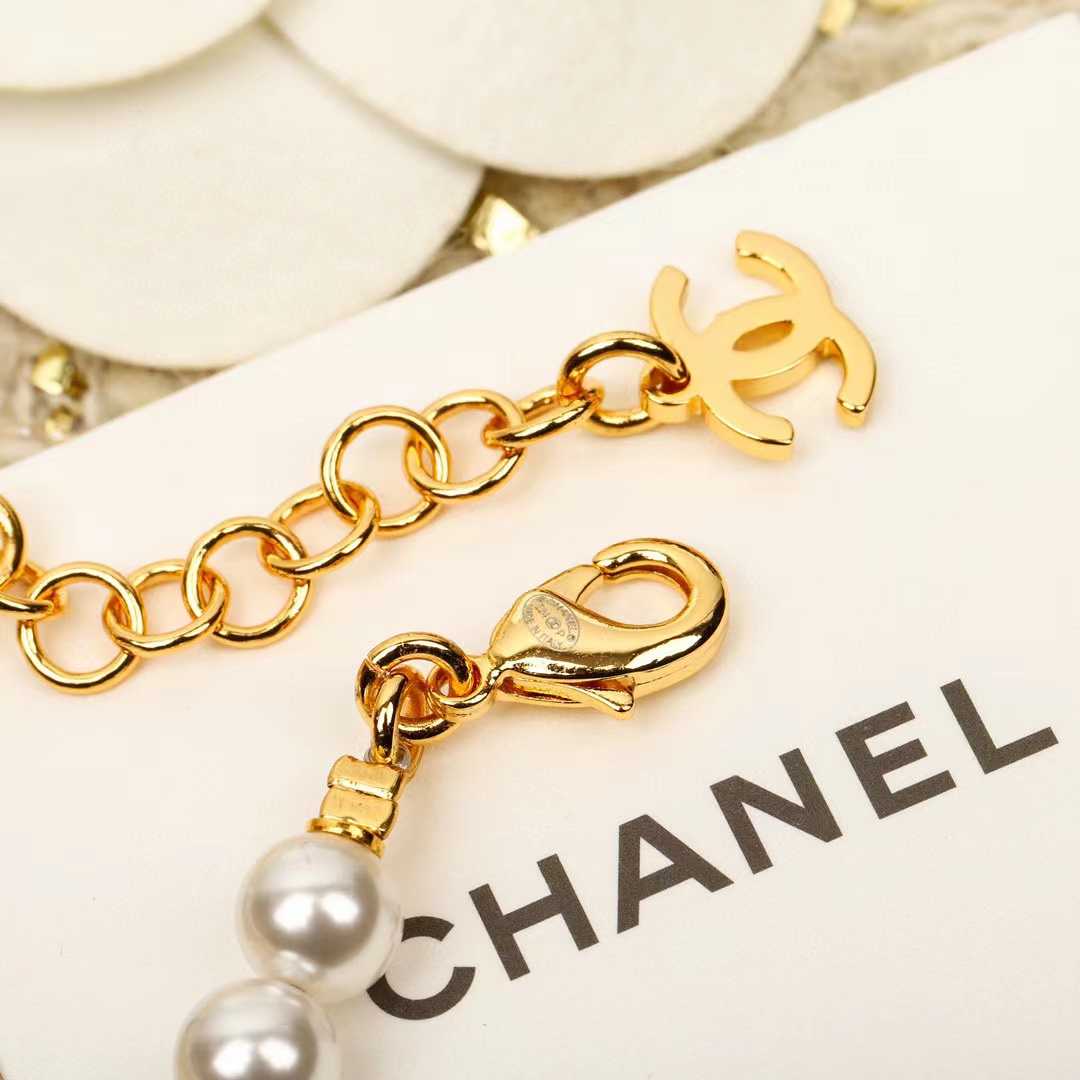 CHANE1 ハートパールブレスレット【50％割引+送料無料】