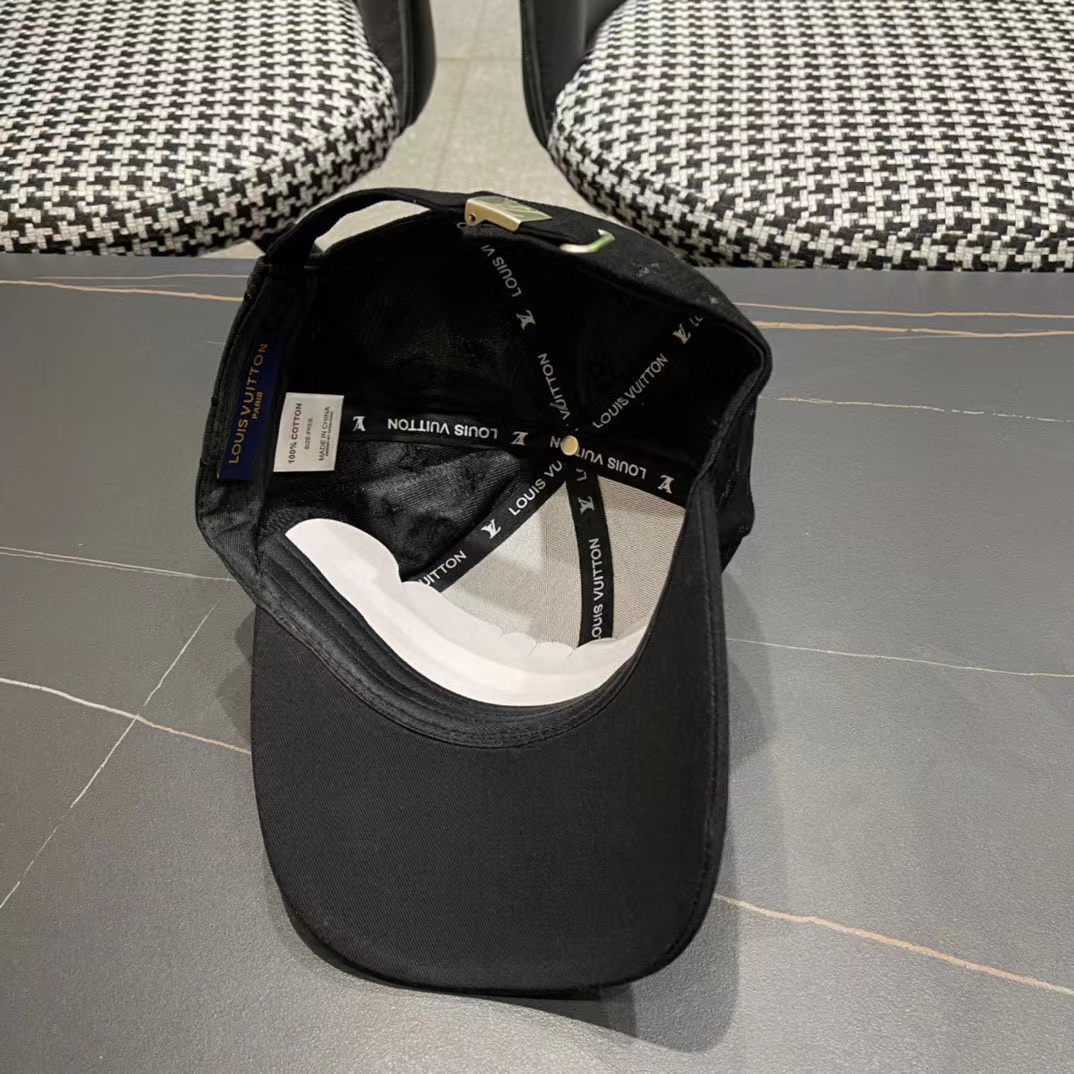 LV 刺繍ジャカード ベースボール キャップ【50％割引+送料無料】
