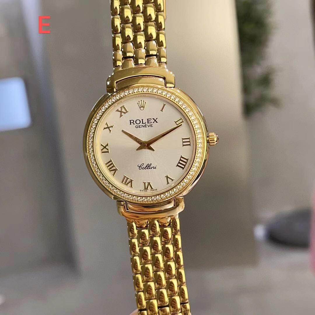 ROLEX 高品質スチールバンドレディースウォッチ【50％割引+送料無料】