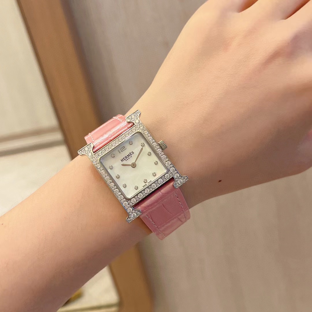 HERME5 高品質ダイヤモンド レディース 腕時計【50％割引+送料無料】