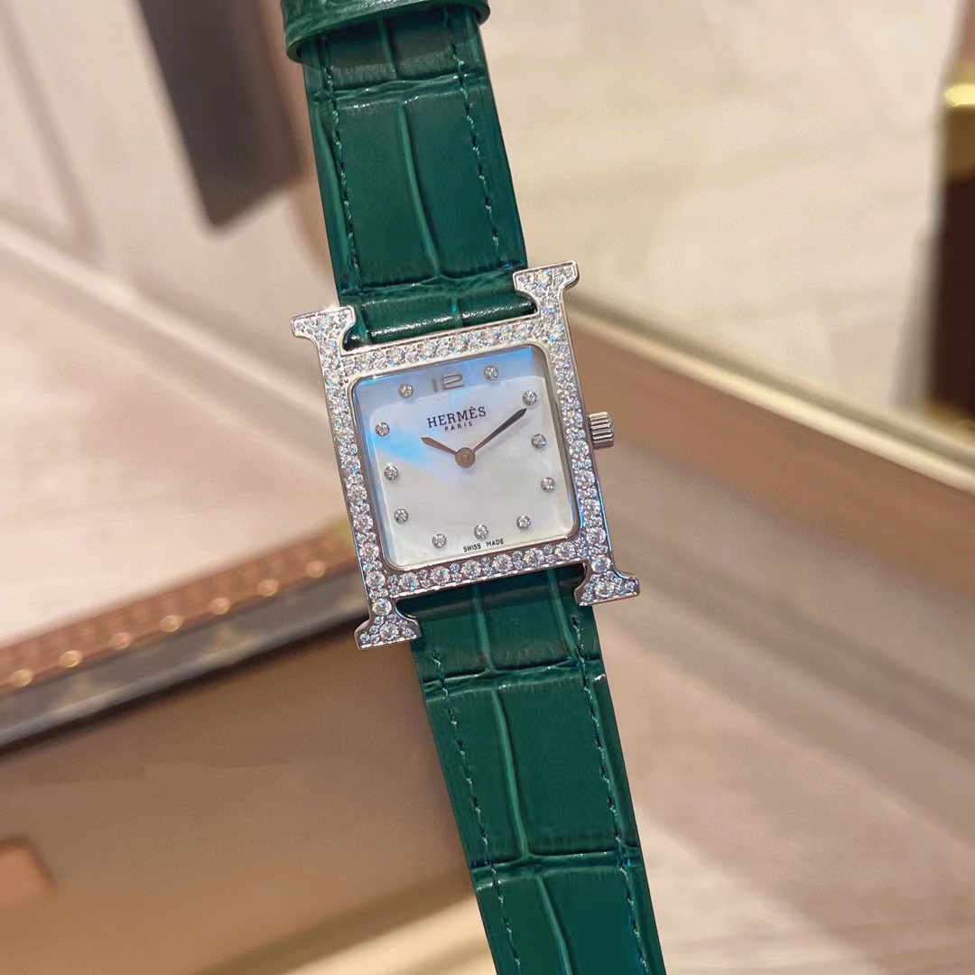 HERME5 高品質ダイヤモンド レディース 腕時計【50％割引+送料無料】