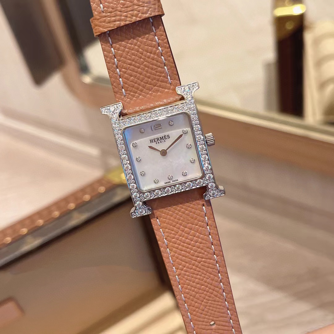 HERME5 高品質ダイヤモンド レディース 腕時計【50％割引+送料無料】