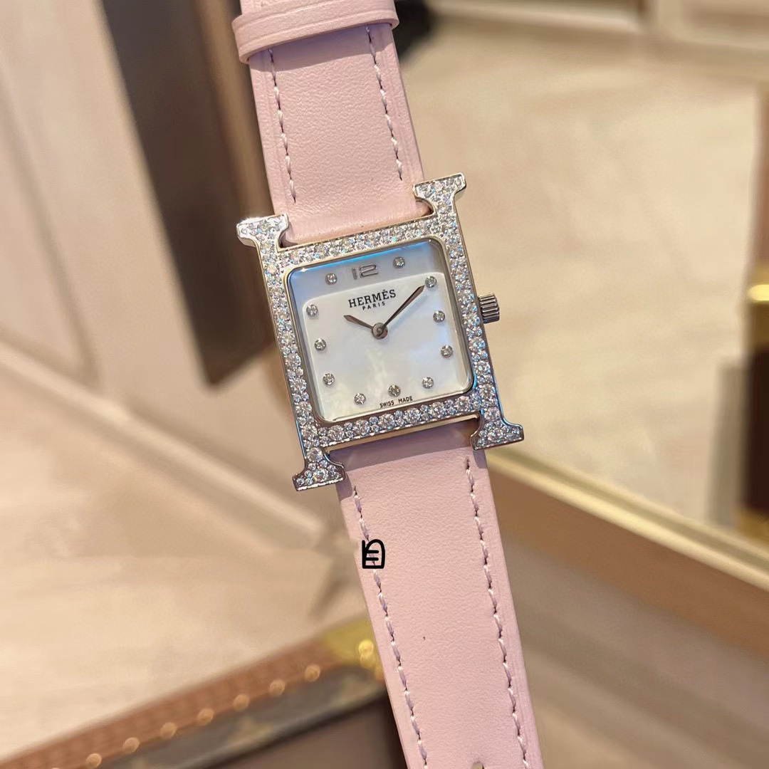 HERME5 高品質ダイヤモンド レディース 腕時計【50％割引+送料無料】