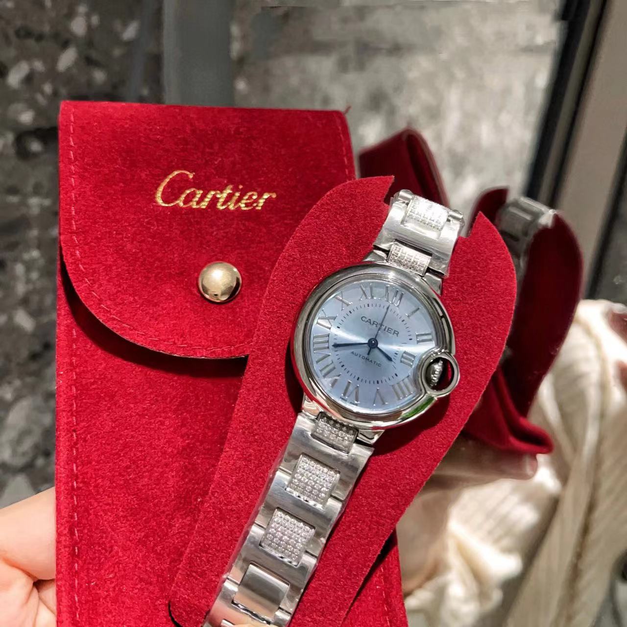 CART1ER 高品質魚眼ガラスレディース腕時計 【50％割引+送料無料】