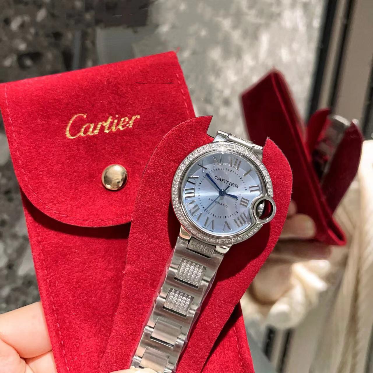 CART1ER 高品質魚眼ガラスレディース腕時計 【50％割引+送料無料】