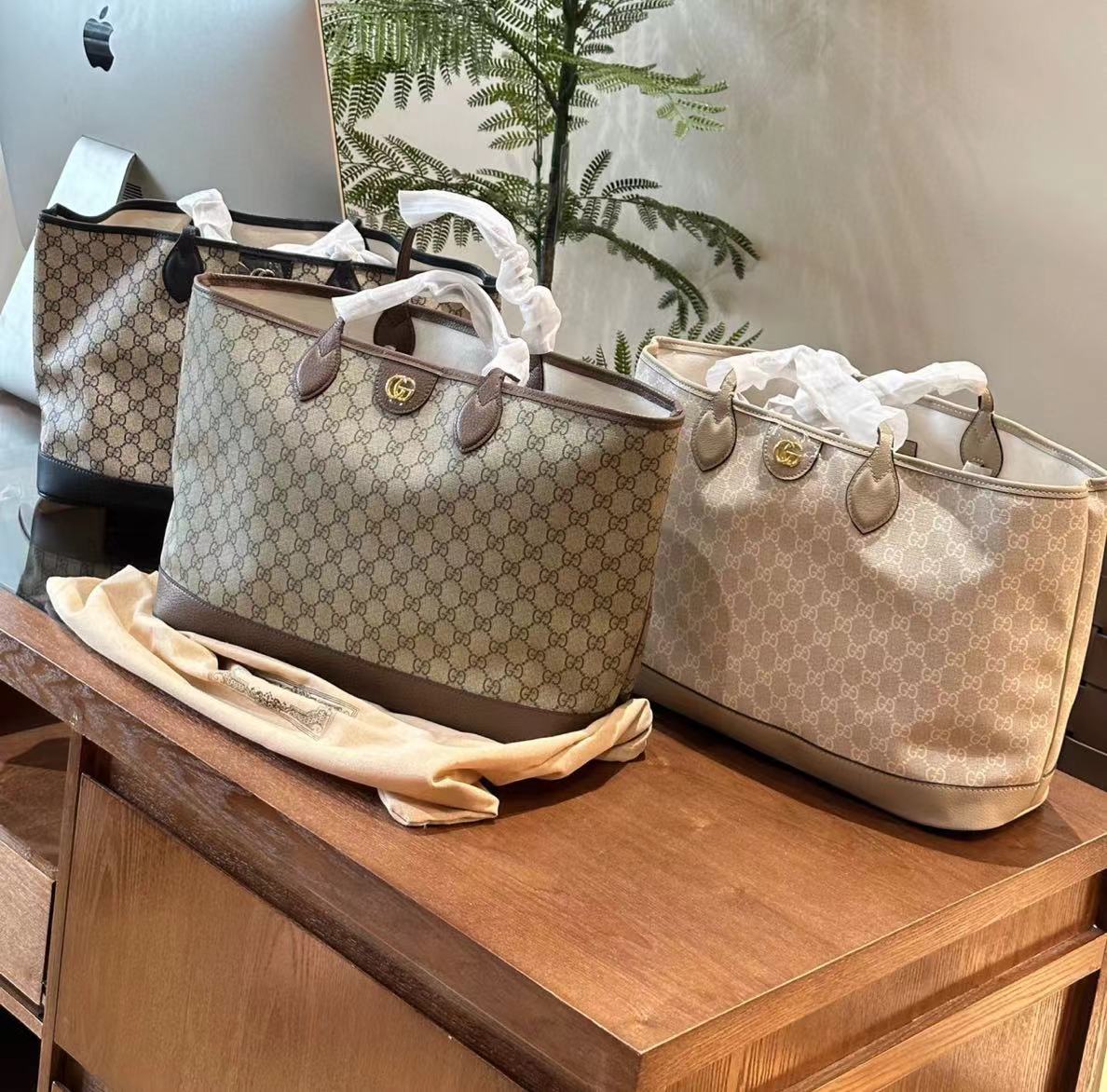 GUCC1Ophidia 老眼用ショッピングバッグ【 50％割引+送料無料】