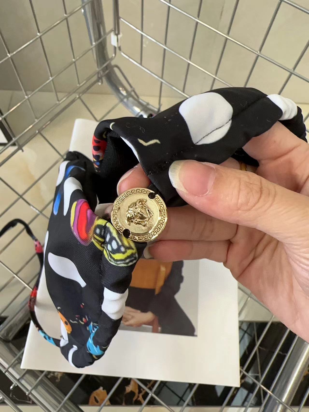 VERSACE ポルカドット ワンピース水着【50％割引+送料無料】