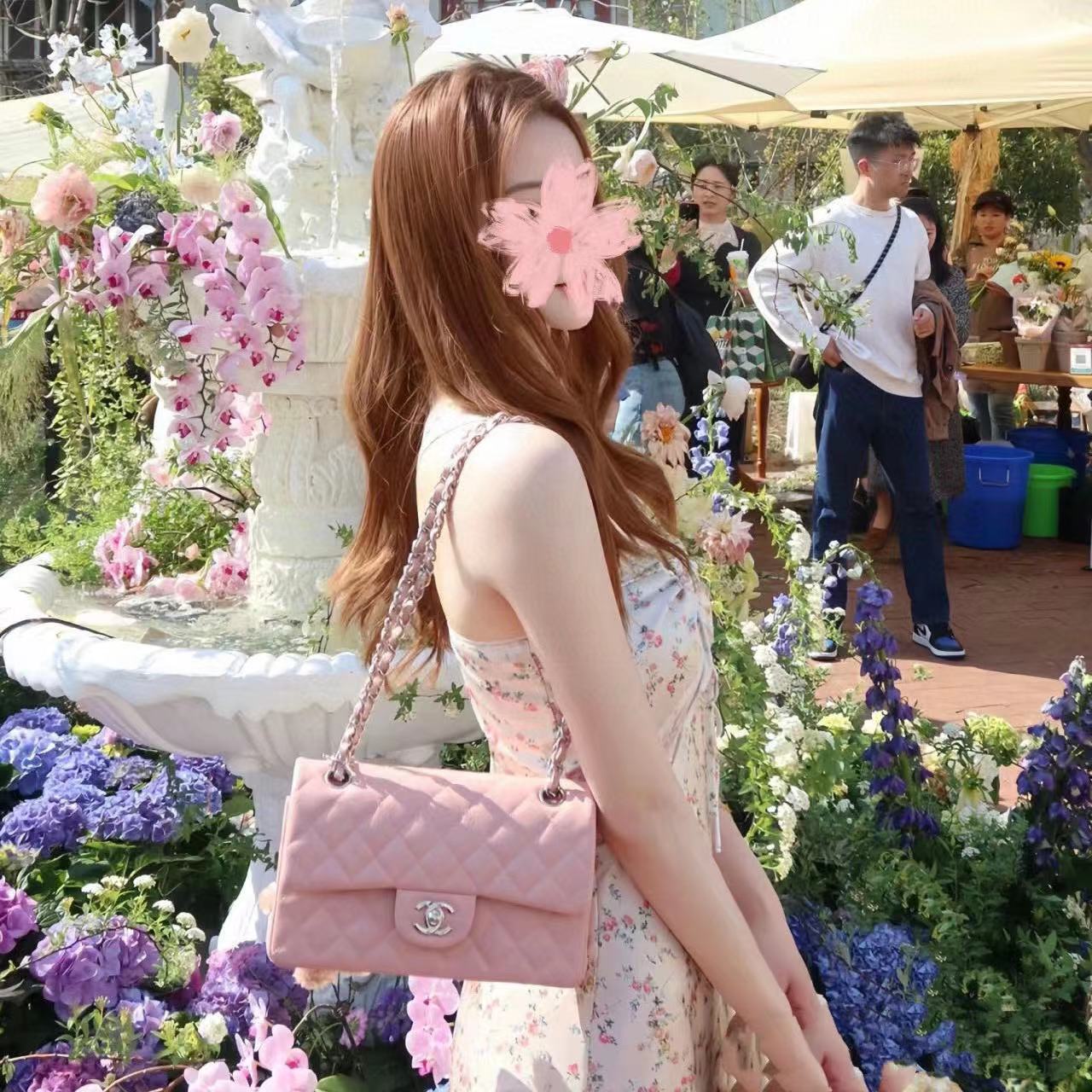 CHANE1 ダブルC チェーン ショルダー クロスボディバッグ【50％割引+送料無料】