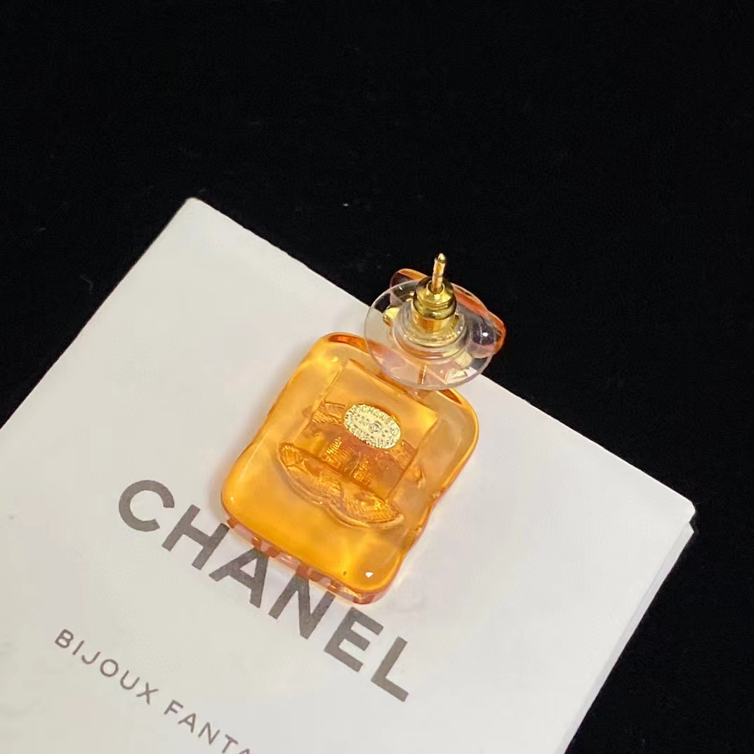 CHANE1 香水ボトル イヤリング【50％割引+送料無料】