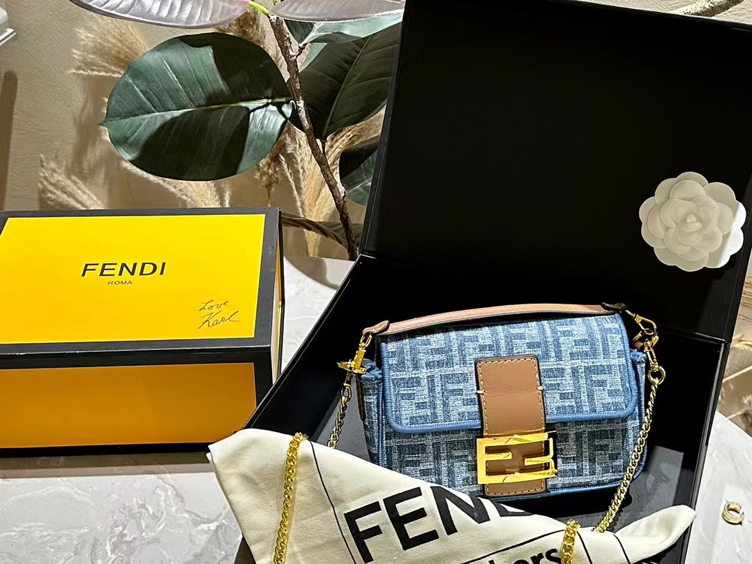 FEND1 FF デニム脇バッグ【50％割引+送料無料】