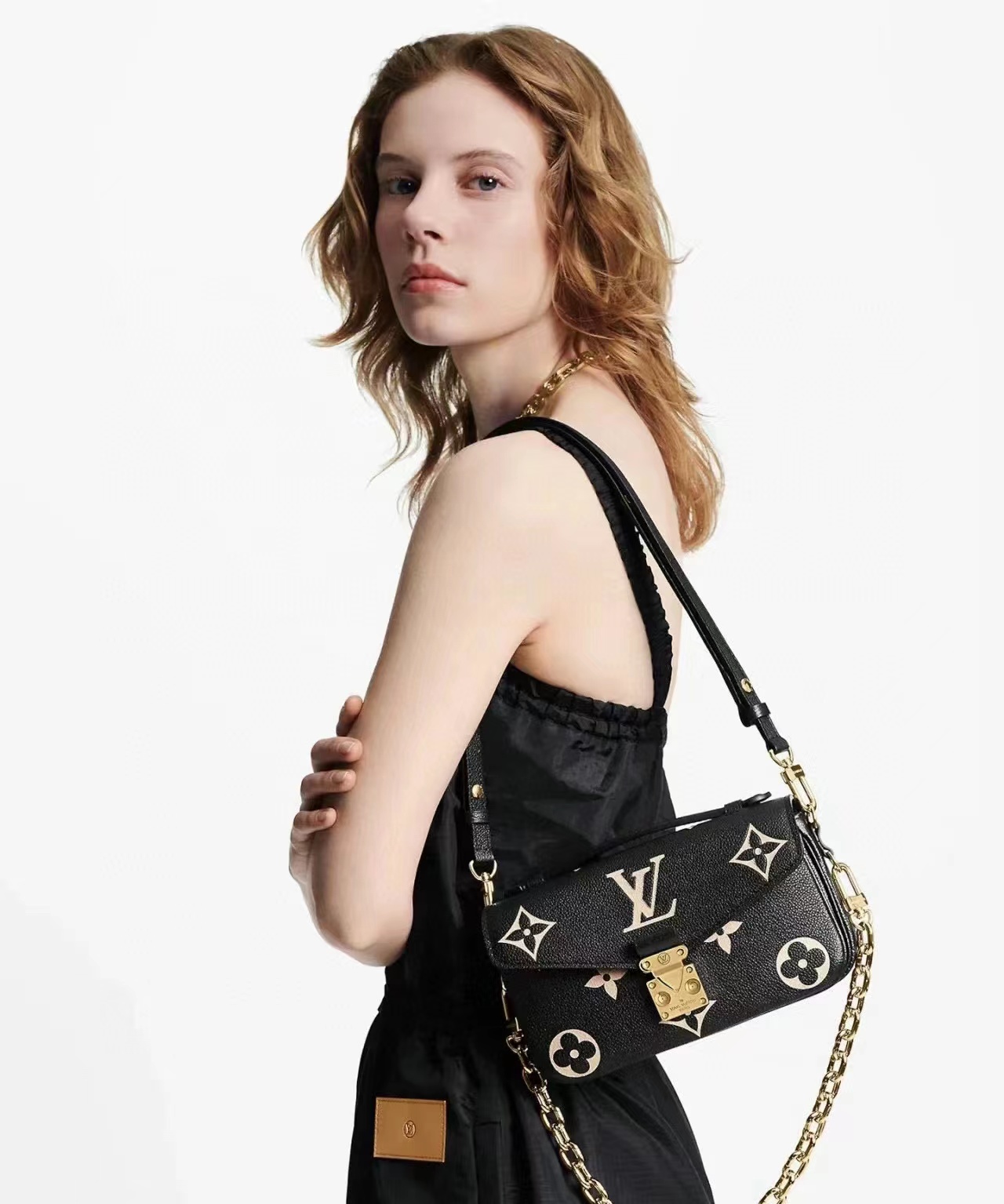 LV チェーンプリント アンダーアーム クロスボディバッグ【50％割引+送料無料】