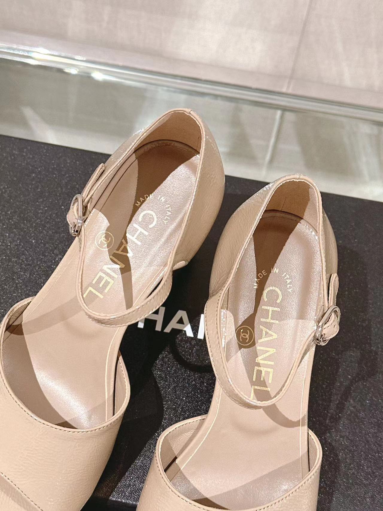 CHANE1 高品質のフィッシュマウス防水プラットフォームハイヒール【50％割引+送料無料】