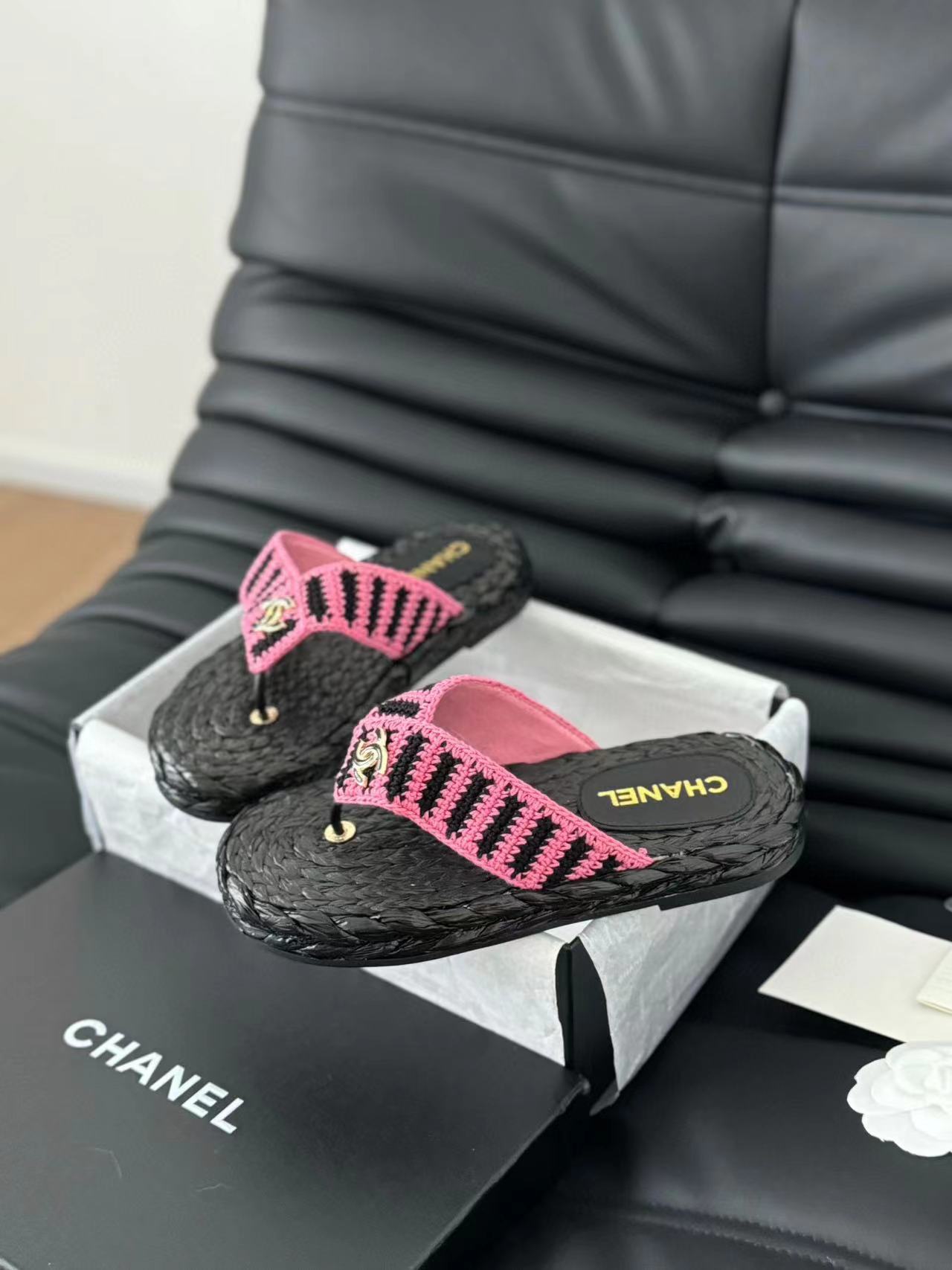 LV高品質織りスリッパ【50％割引+送料無料】