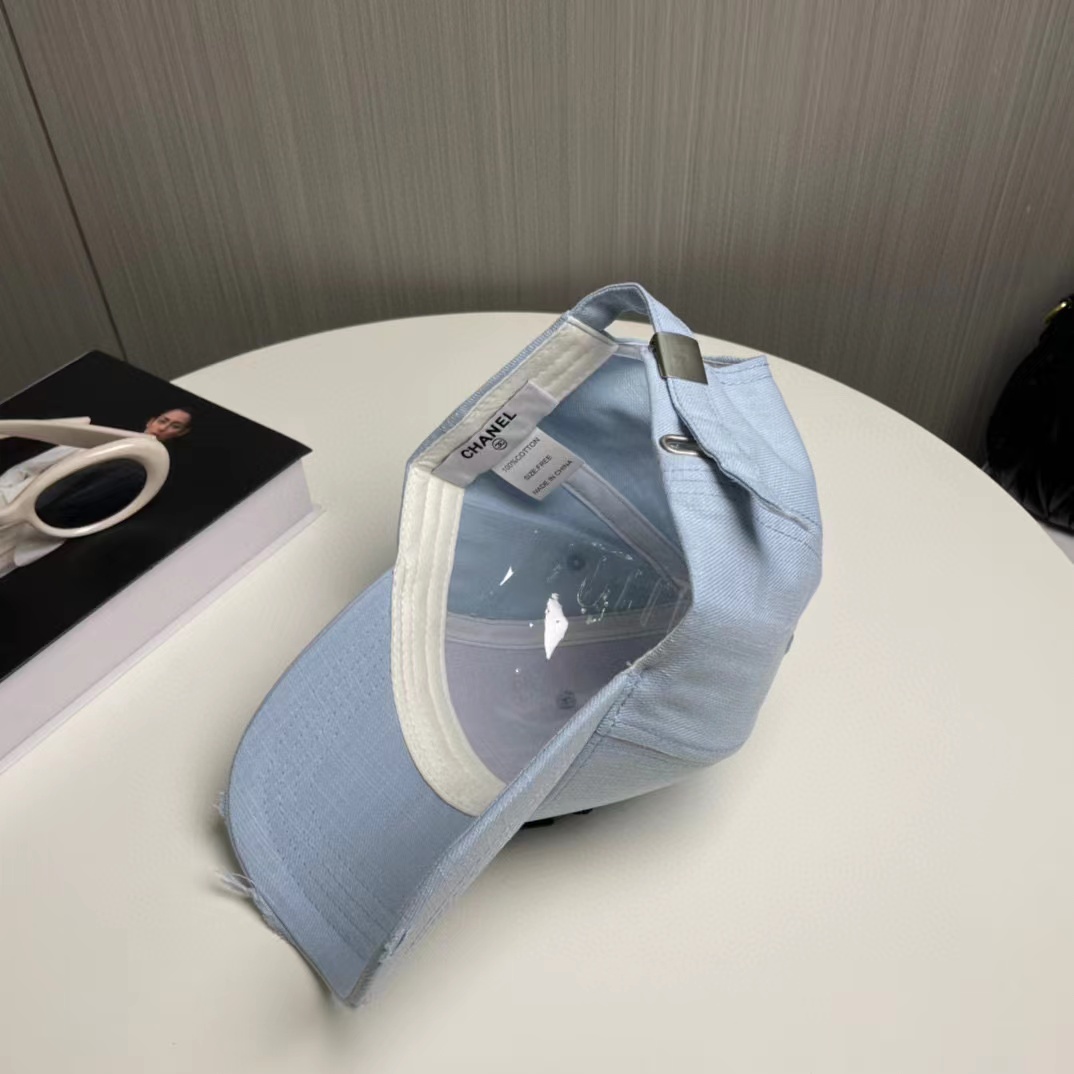 CHANE1 ダブルCロゴ ベースボールキャップ【50％割引+送料無料】