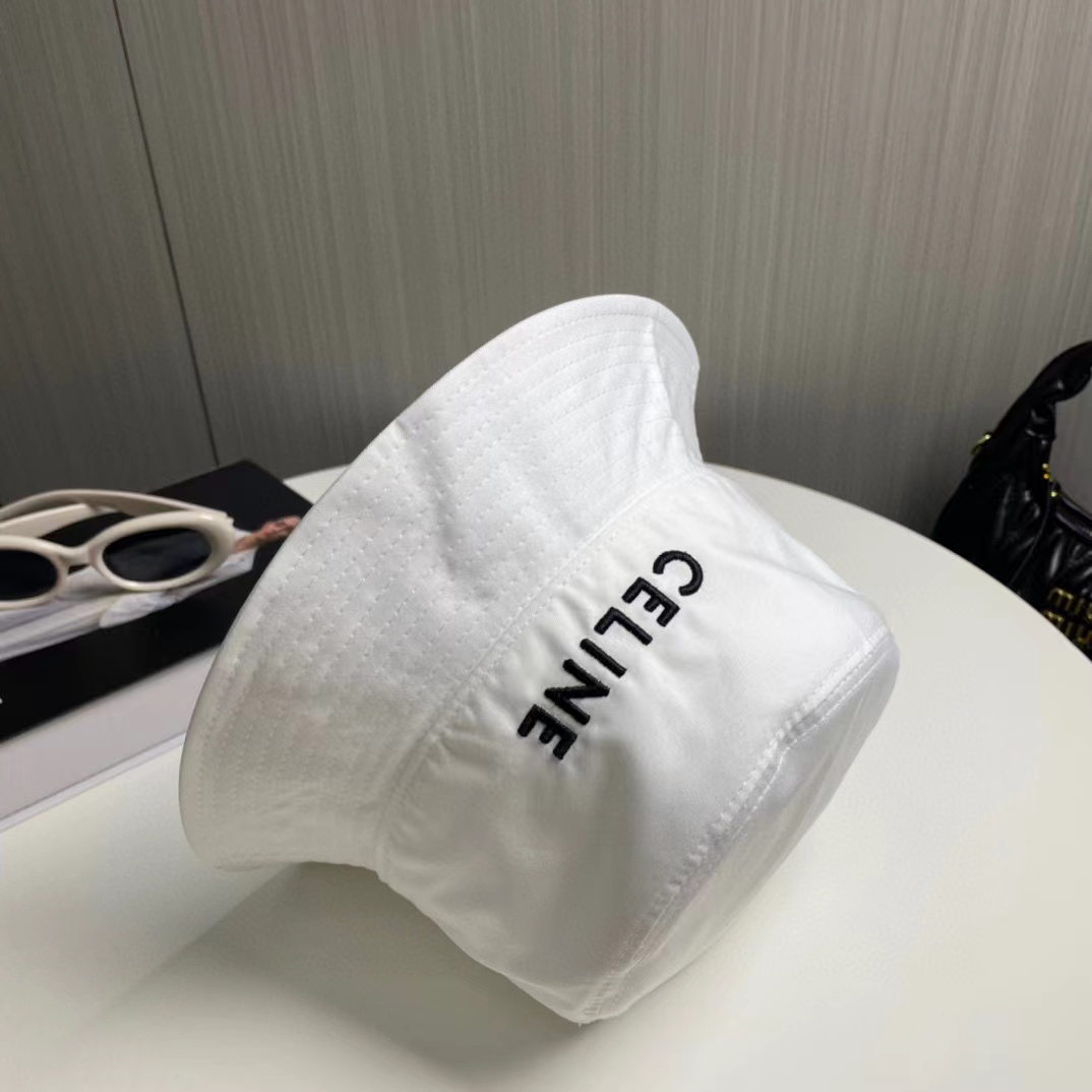 CEL1NE シンプルレタードバケットハット【50％割引+送料無料】