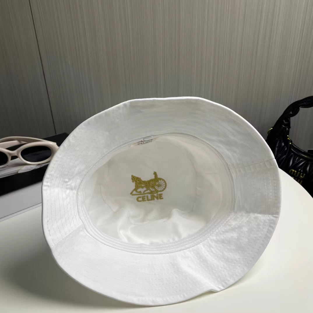 CEL1NE シンプルレタードバケットハット【50％割引+送料無料】