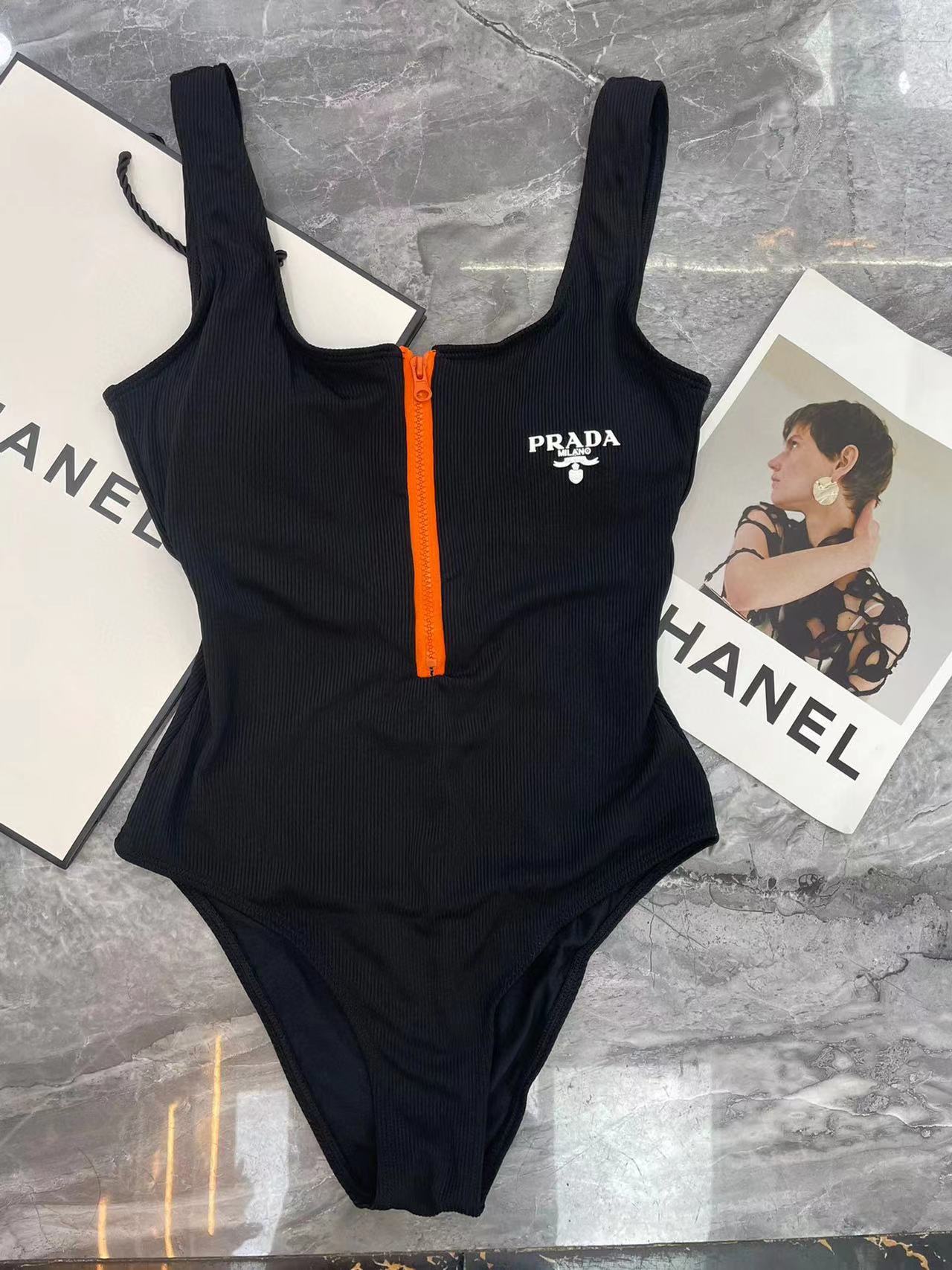 PR4DA ジッパーワンピース水着【50％割引+送料無料】