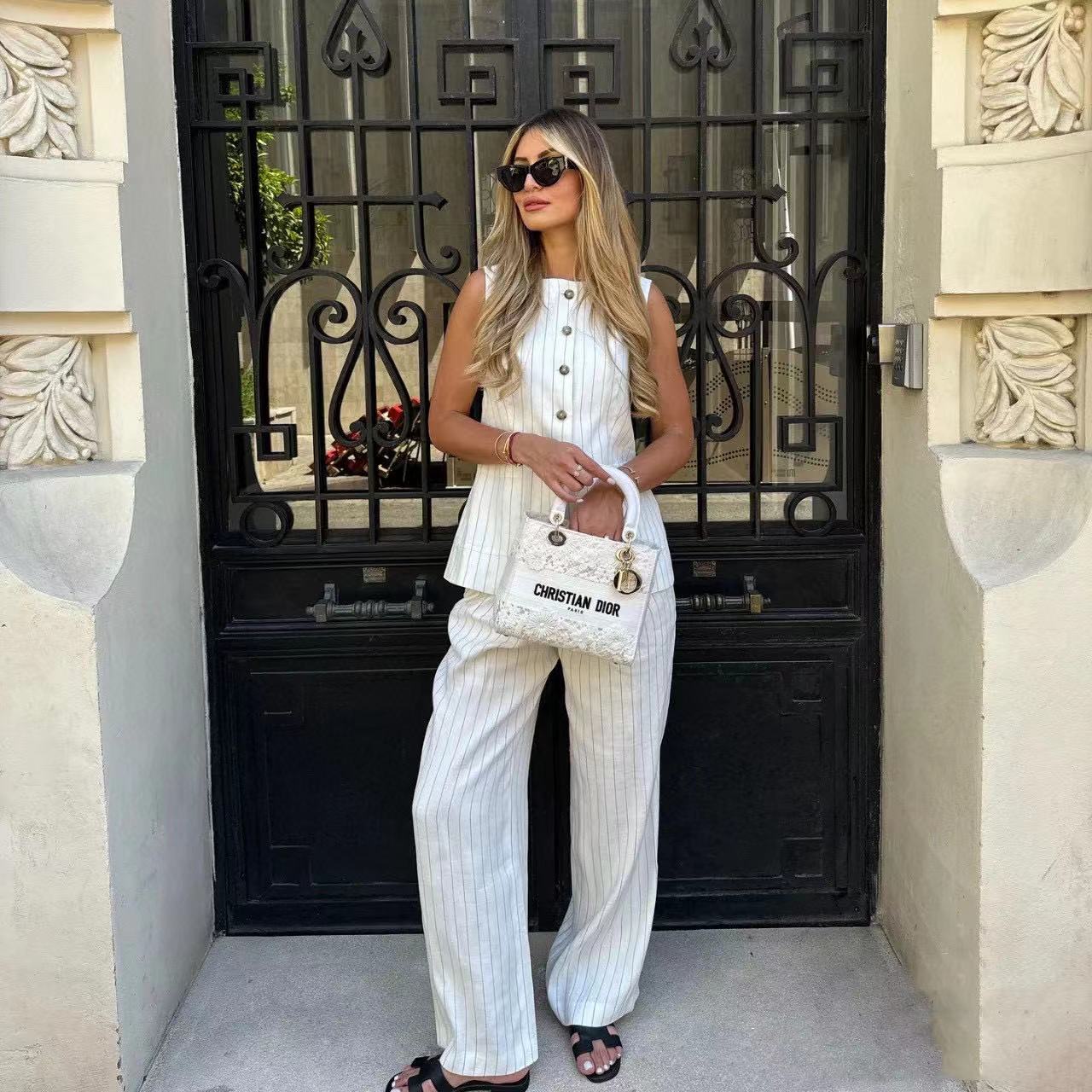 DI0R 高品質レース刺繍ハンドバッグ【50％割引+送料無料】